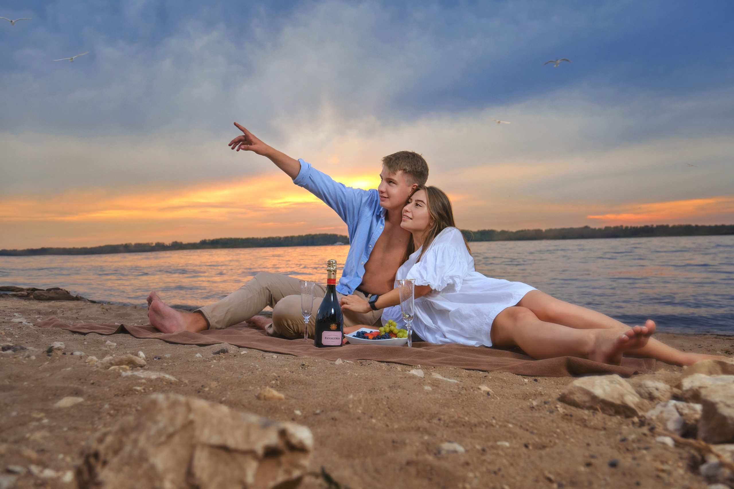 Летняя фотосессия на природе, в лесу, на улице. Семейная с детьми