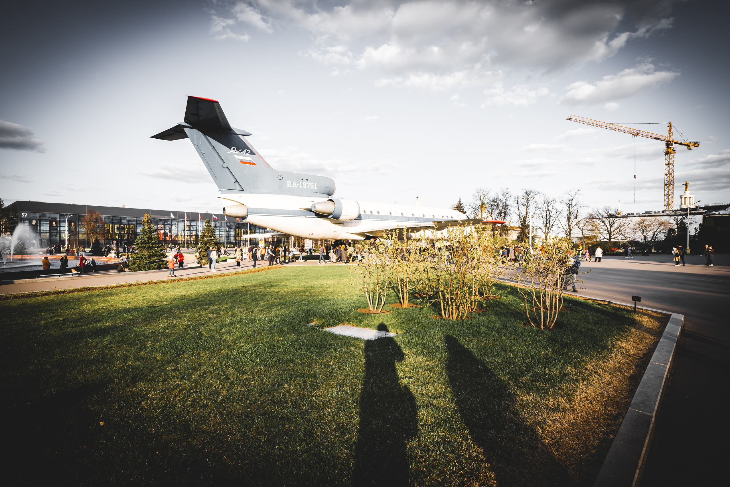 Самолет на ВДНХ