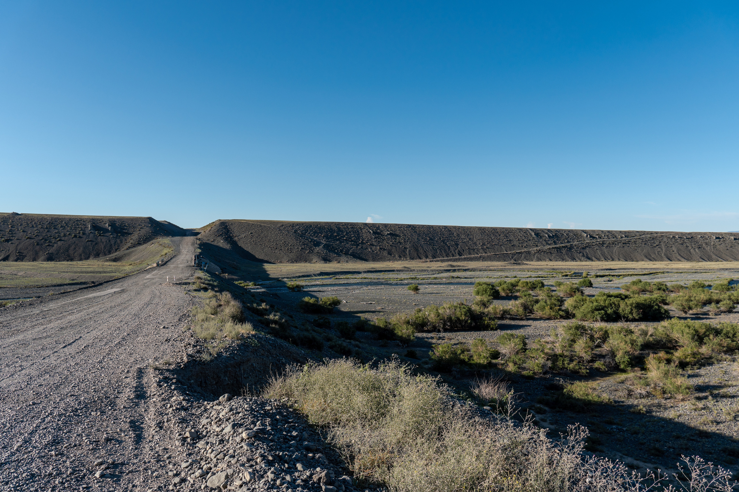 Дорога из Учерала в Достык в Казахстане