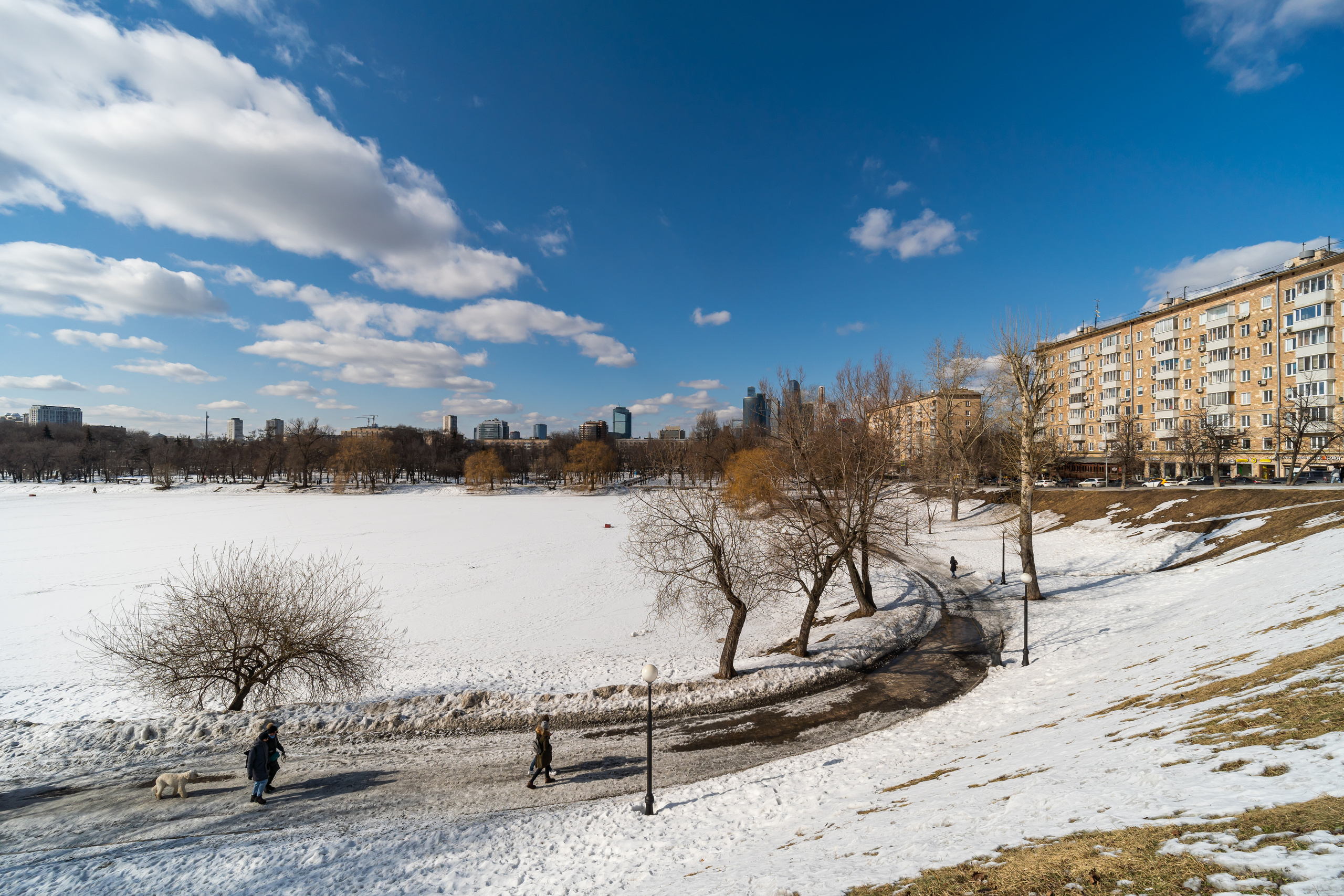 Пруд Новодевичьего монастыря