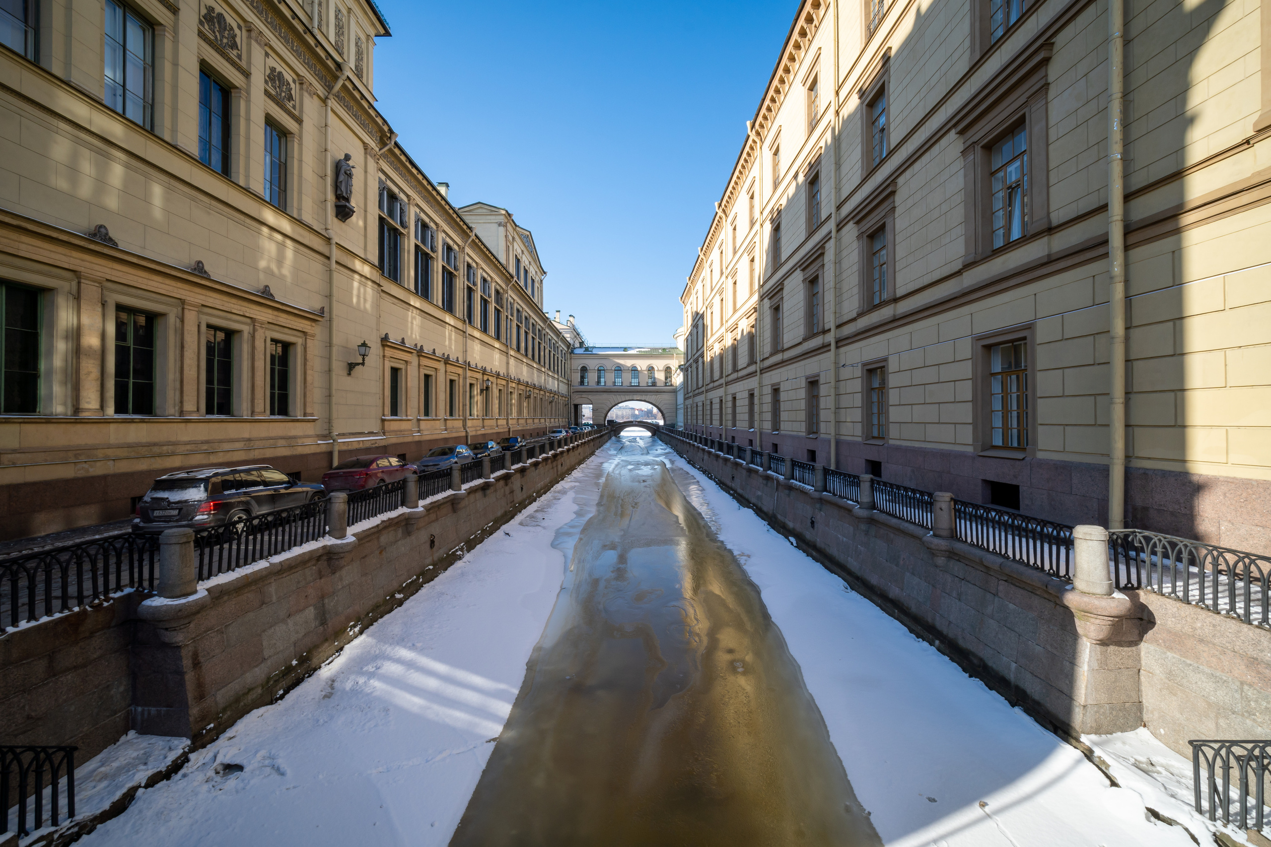 Зимняя канавка в Питере