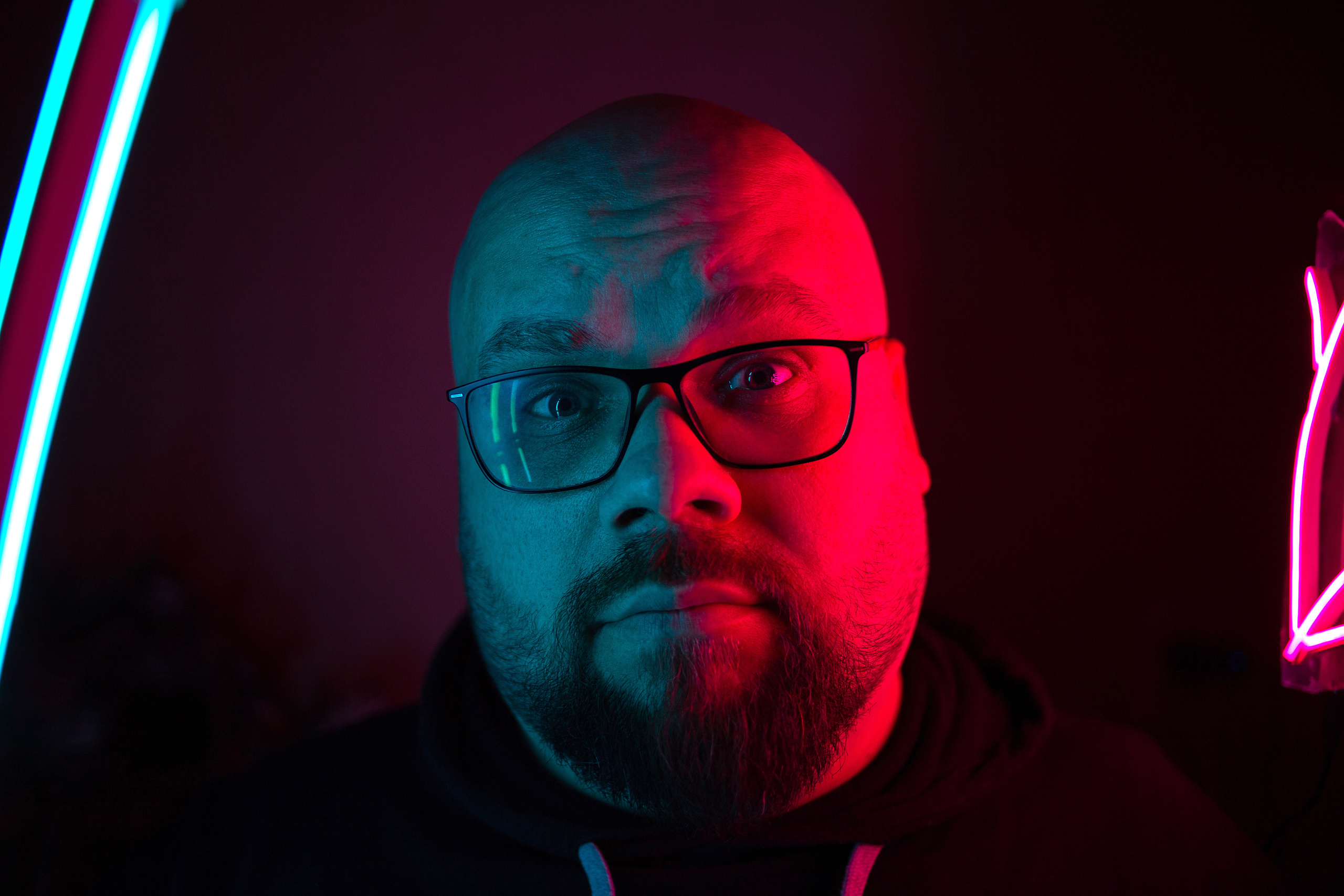 Неоновый свет. Фотограф Тамара Нижельская Воронеж