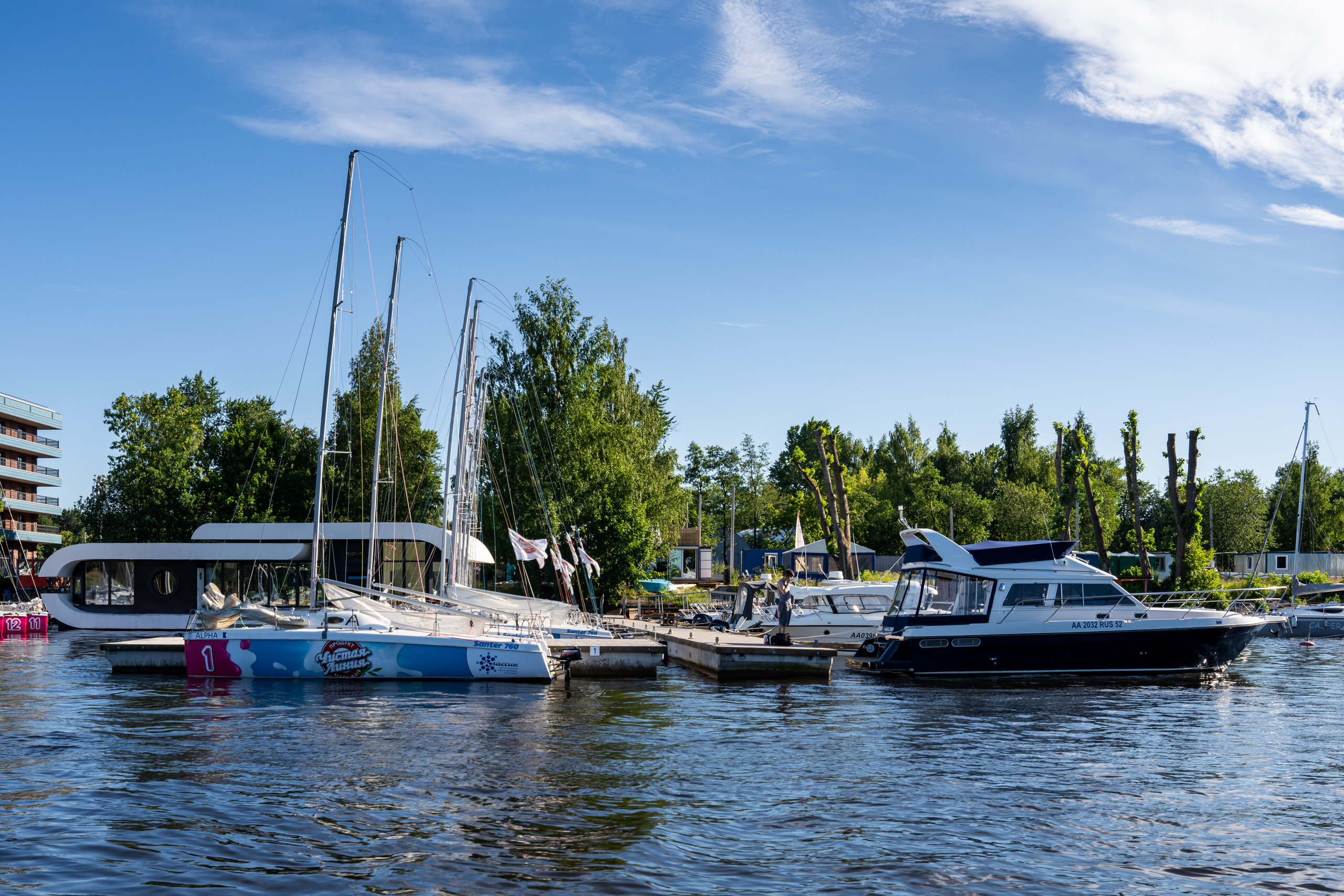 Императорский яхт-клуб в Санкт-Петербурге