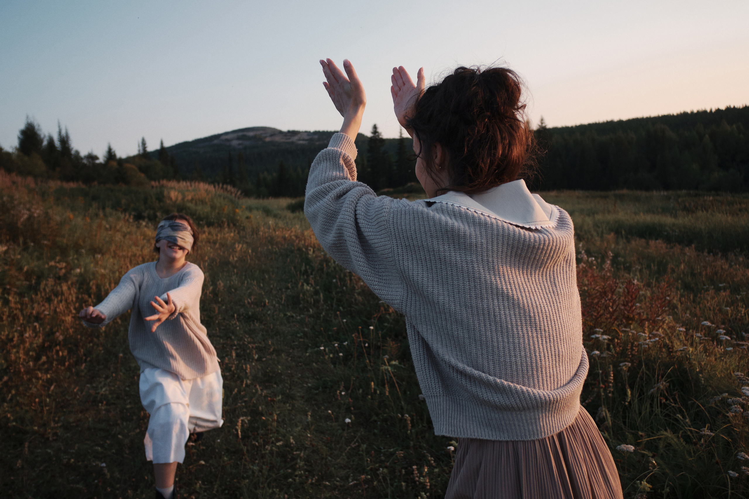 Семейная съёмка на природе. Мама и дочь. Артём Кузнецов, фотограф, Новосибирск