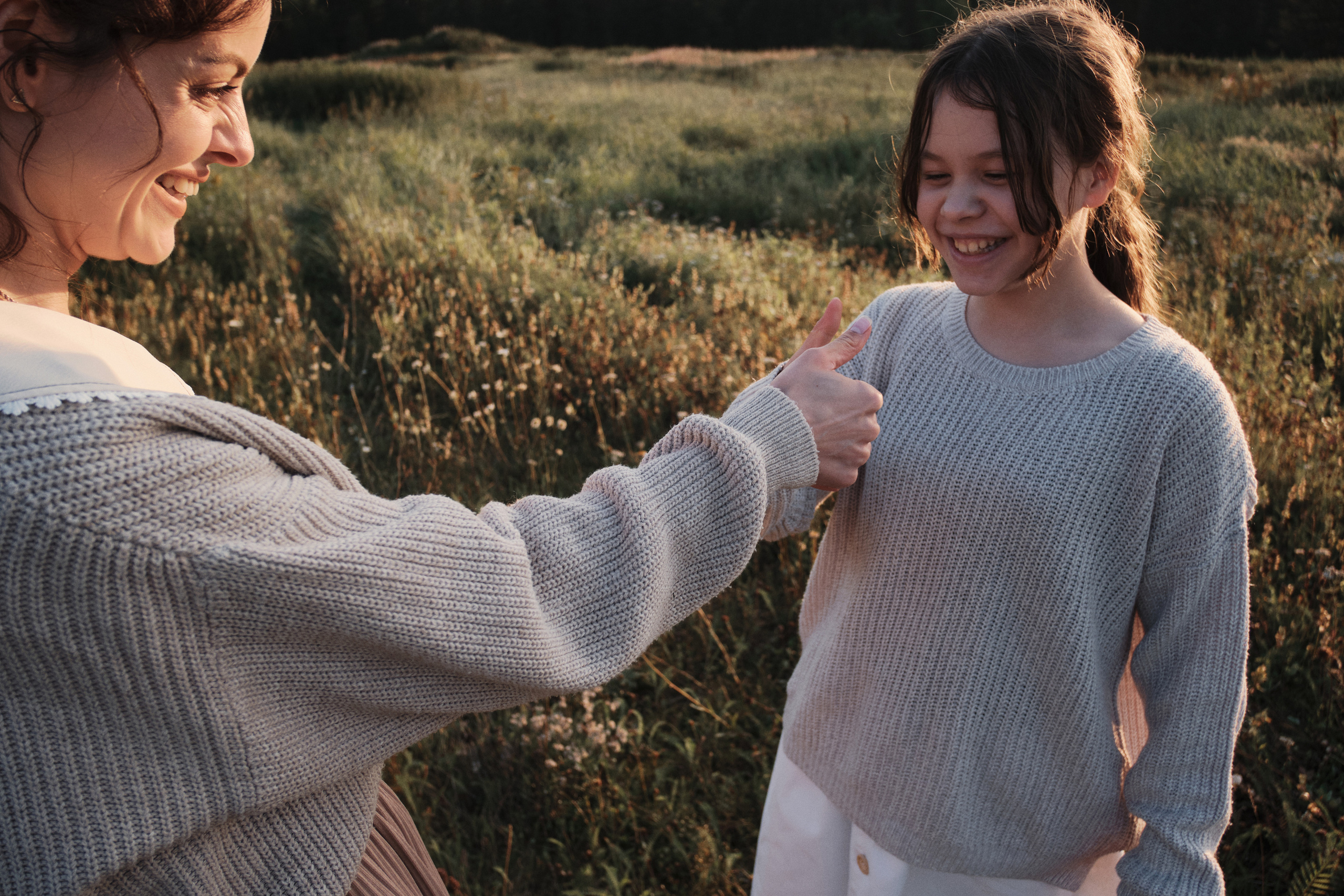 Семейная съёмка на природе. Мама и дочь. Артём Кузнецов, фотограф, Новосибирск