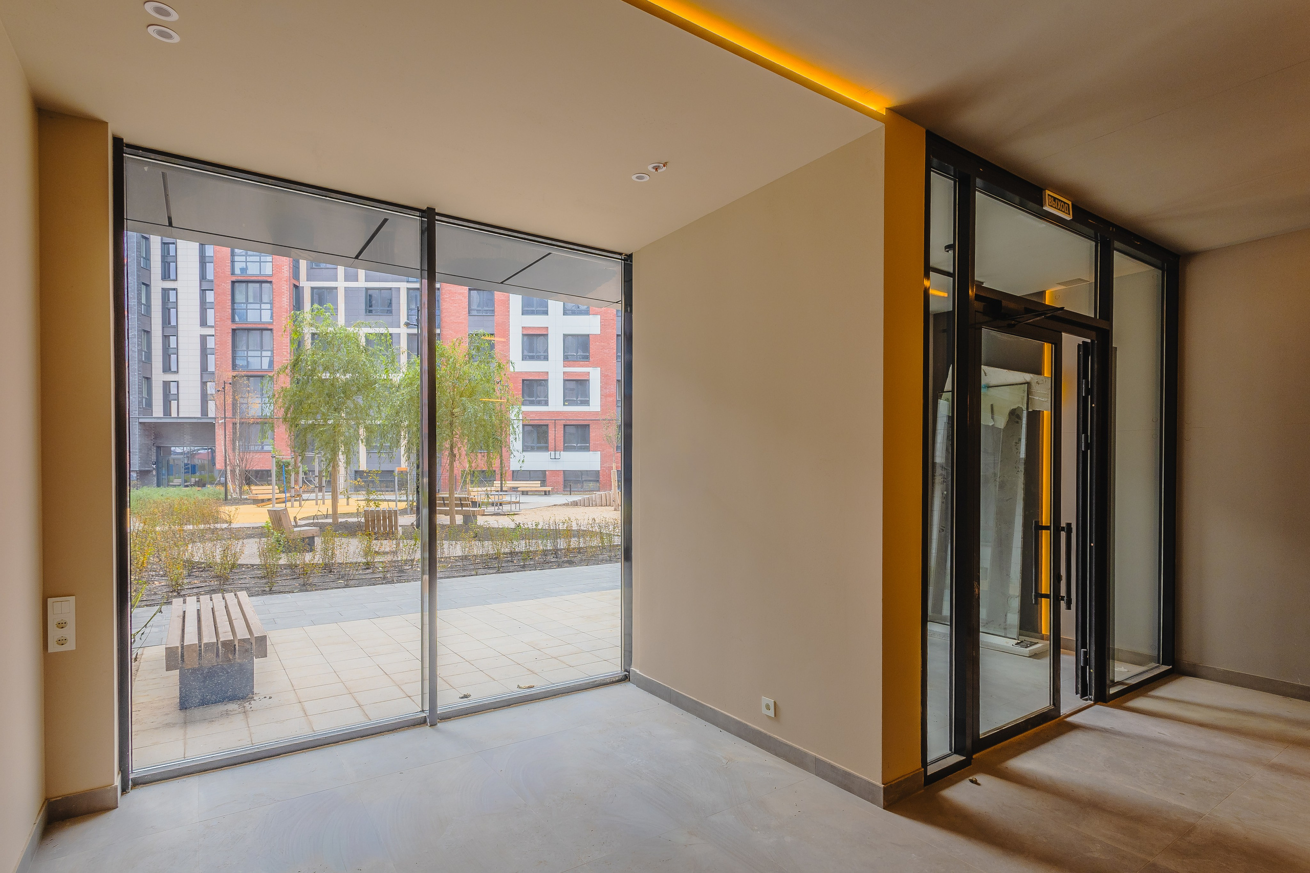 Архитектурная фотография - интерьер нового ЖК