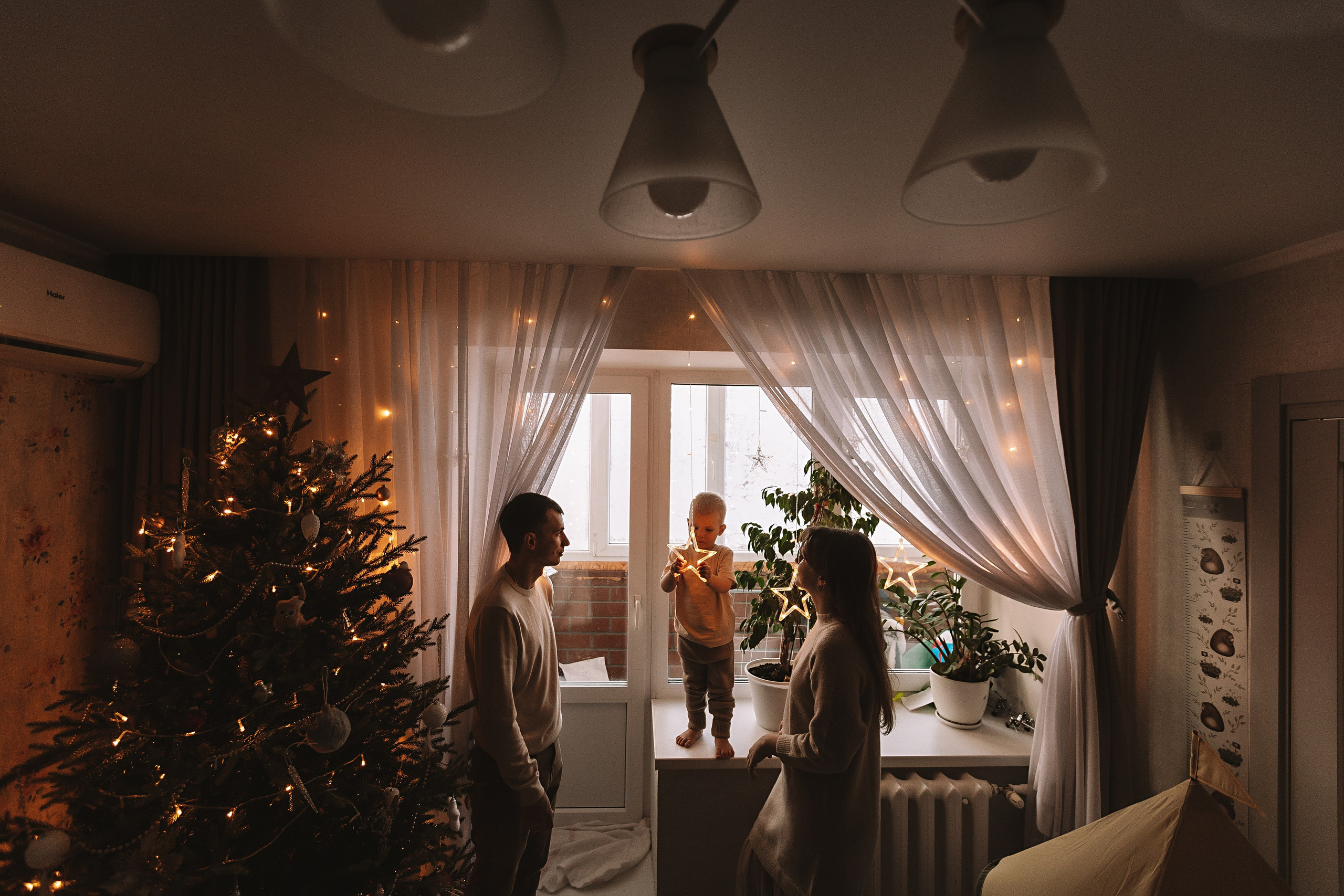 Новогодние фотосессии. Семейный фотограф Тюмень, фотограф на роды Салмина Мария