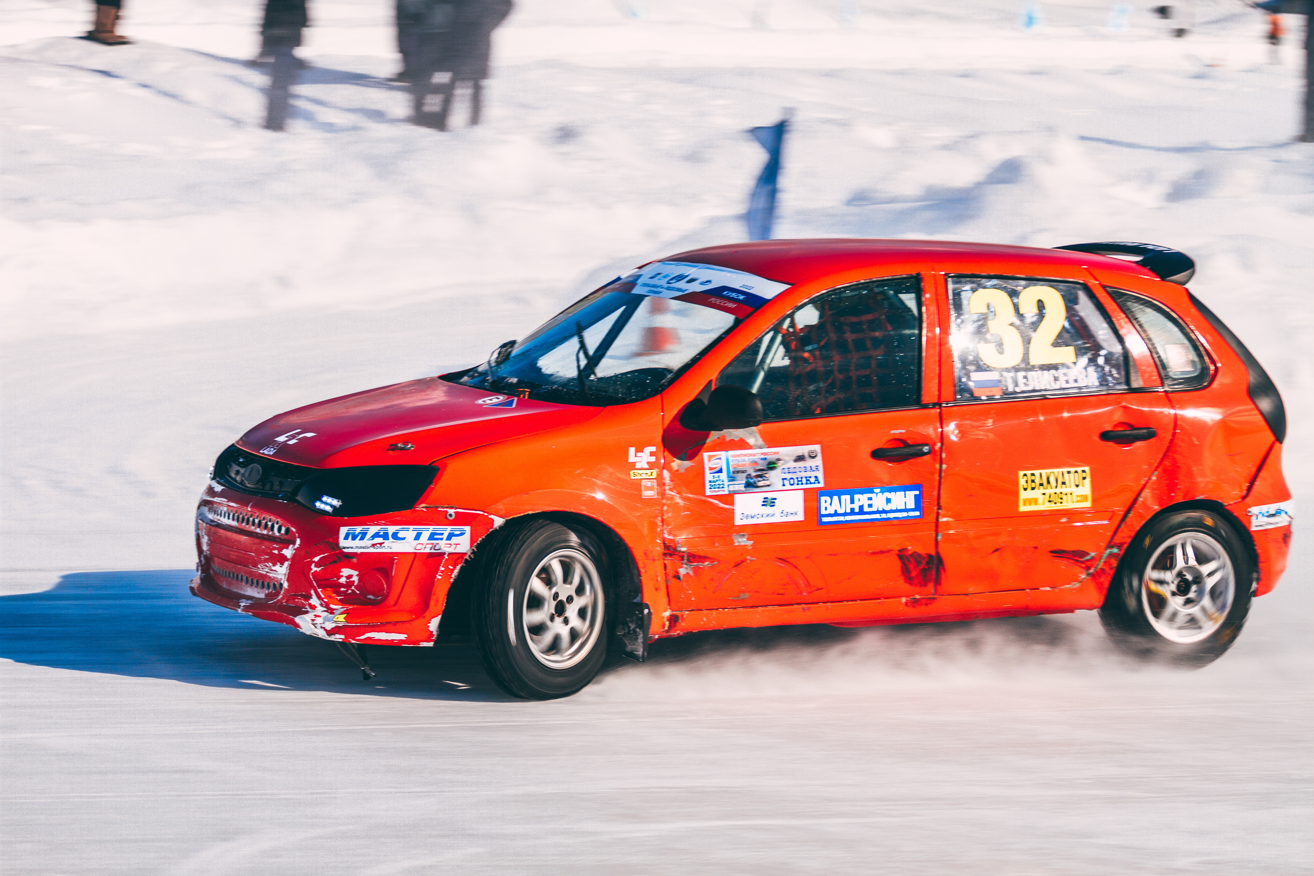 Пятый этап чемпионата России по ледовым гонкам. Фотограф Левченко Денис
