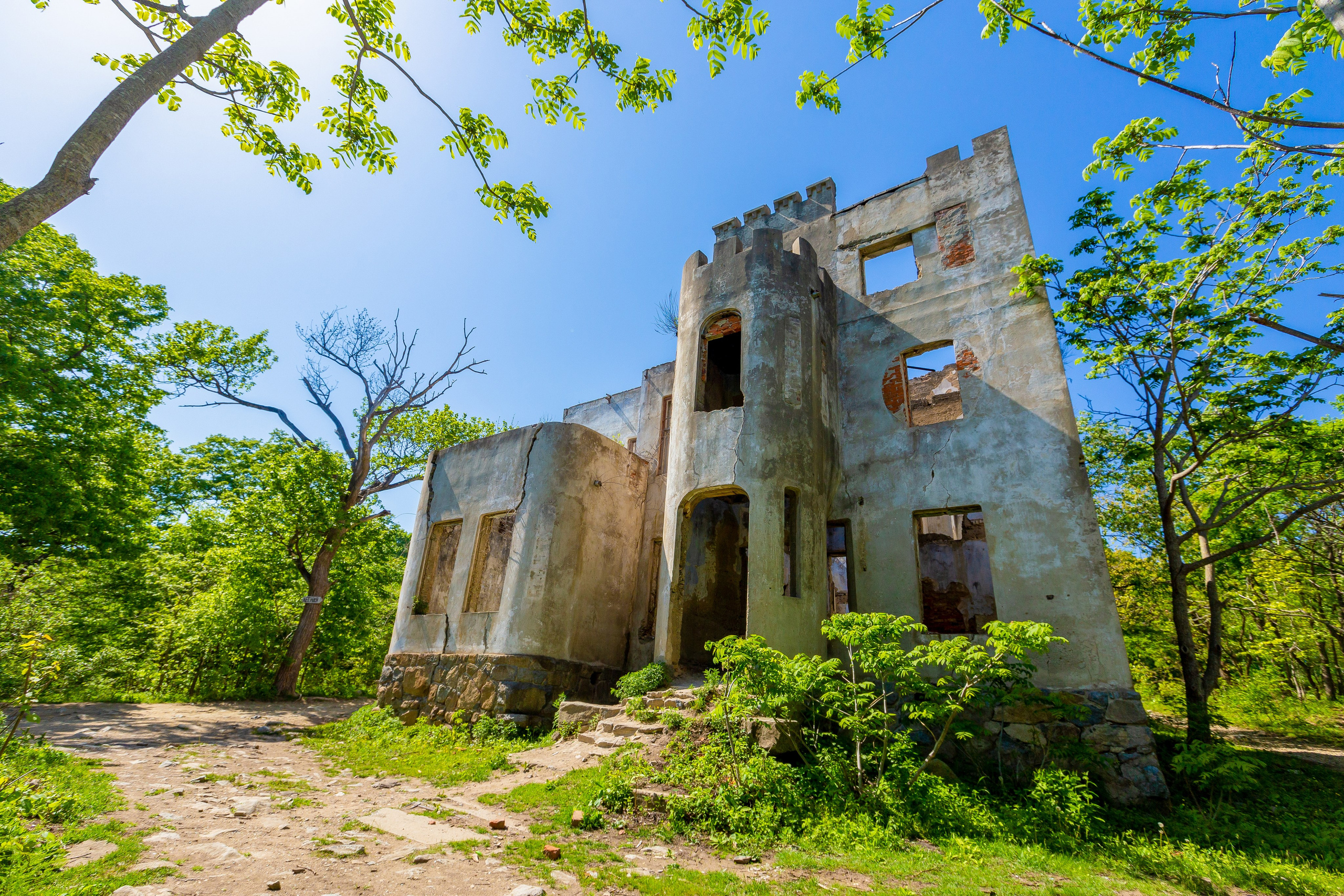 Замок Янковского. Репортажный фотограф Александр Хитров