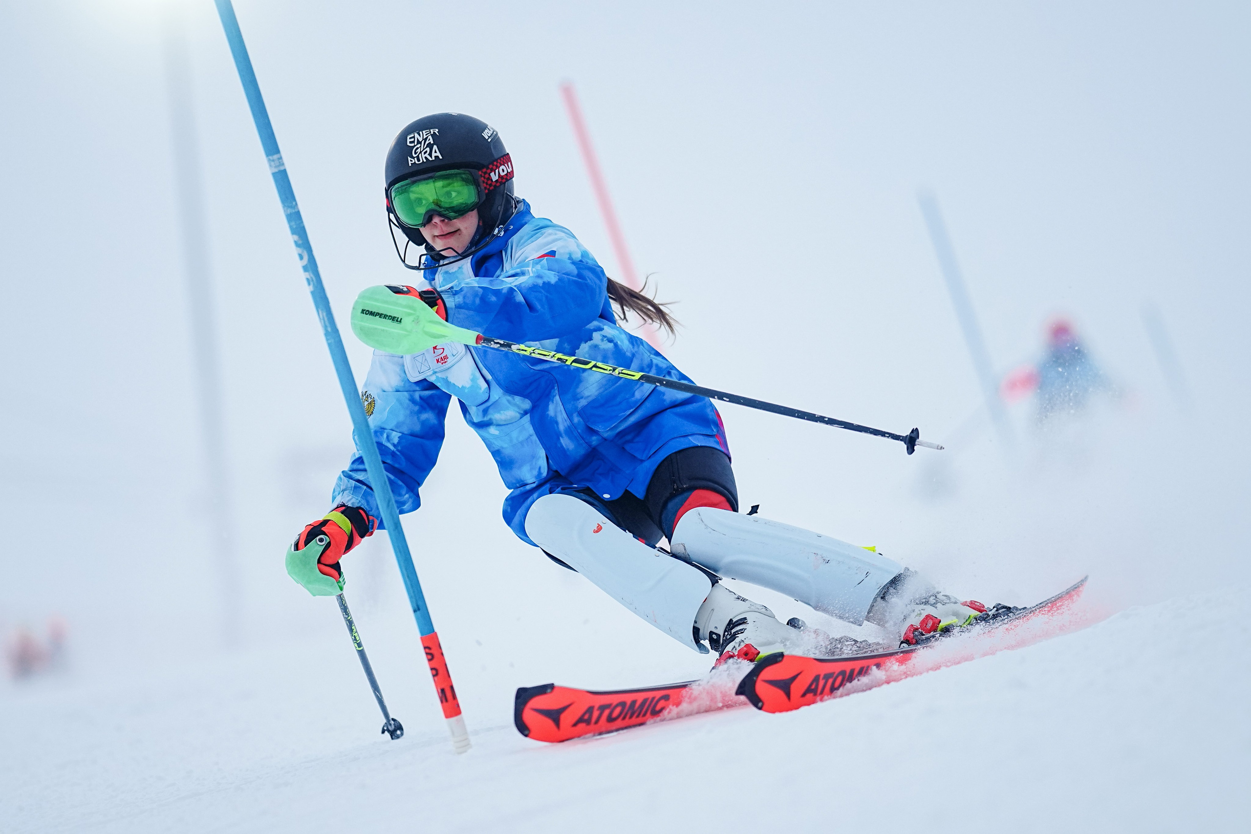 Фото с соревнований по горнолыжному спорту в Дмитровском городском округе Московской области 2025-20256. Фотограф Студитский Евгений
