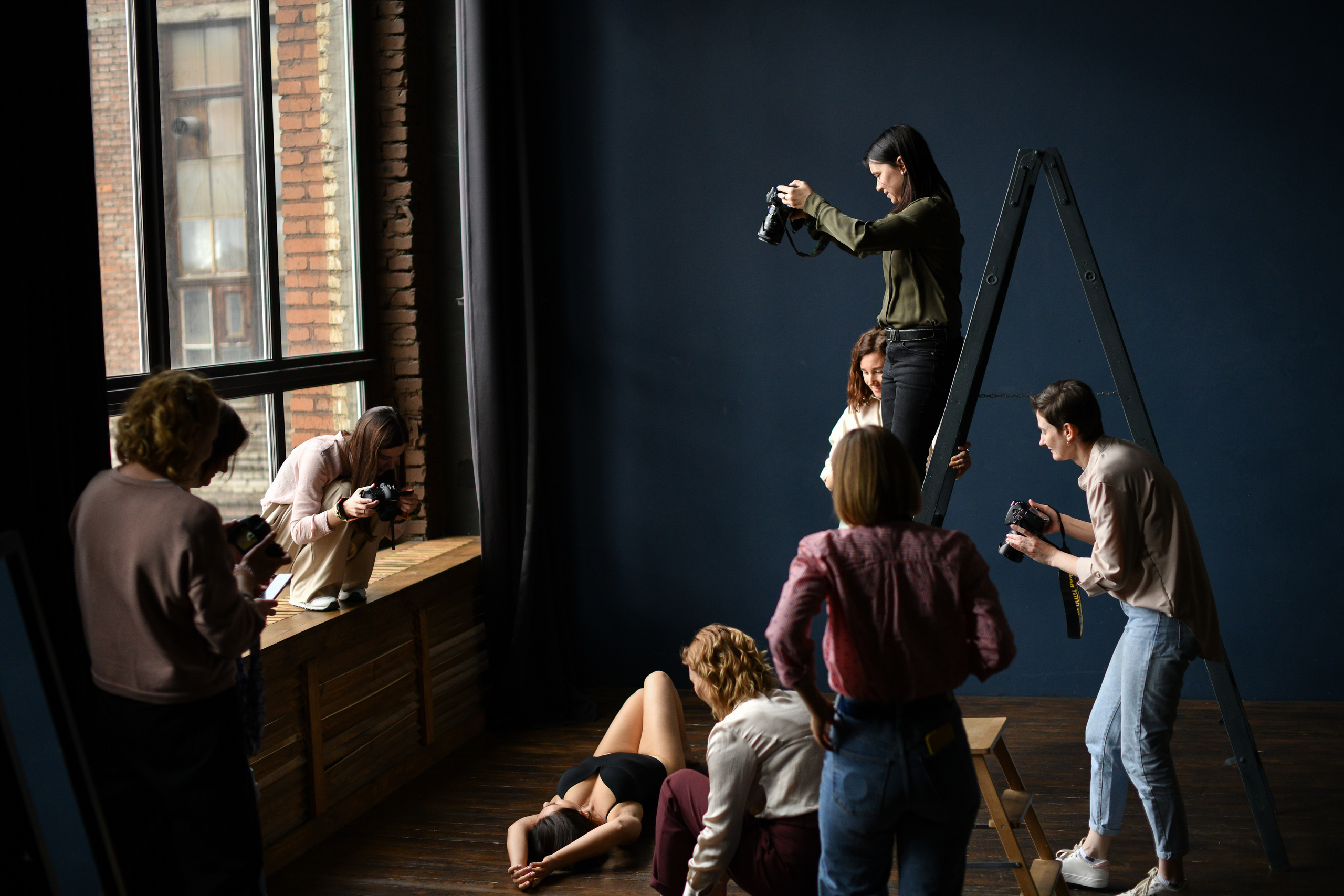Съемка backstage. Женский фотограф в Москве Наталья Нестерова