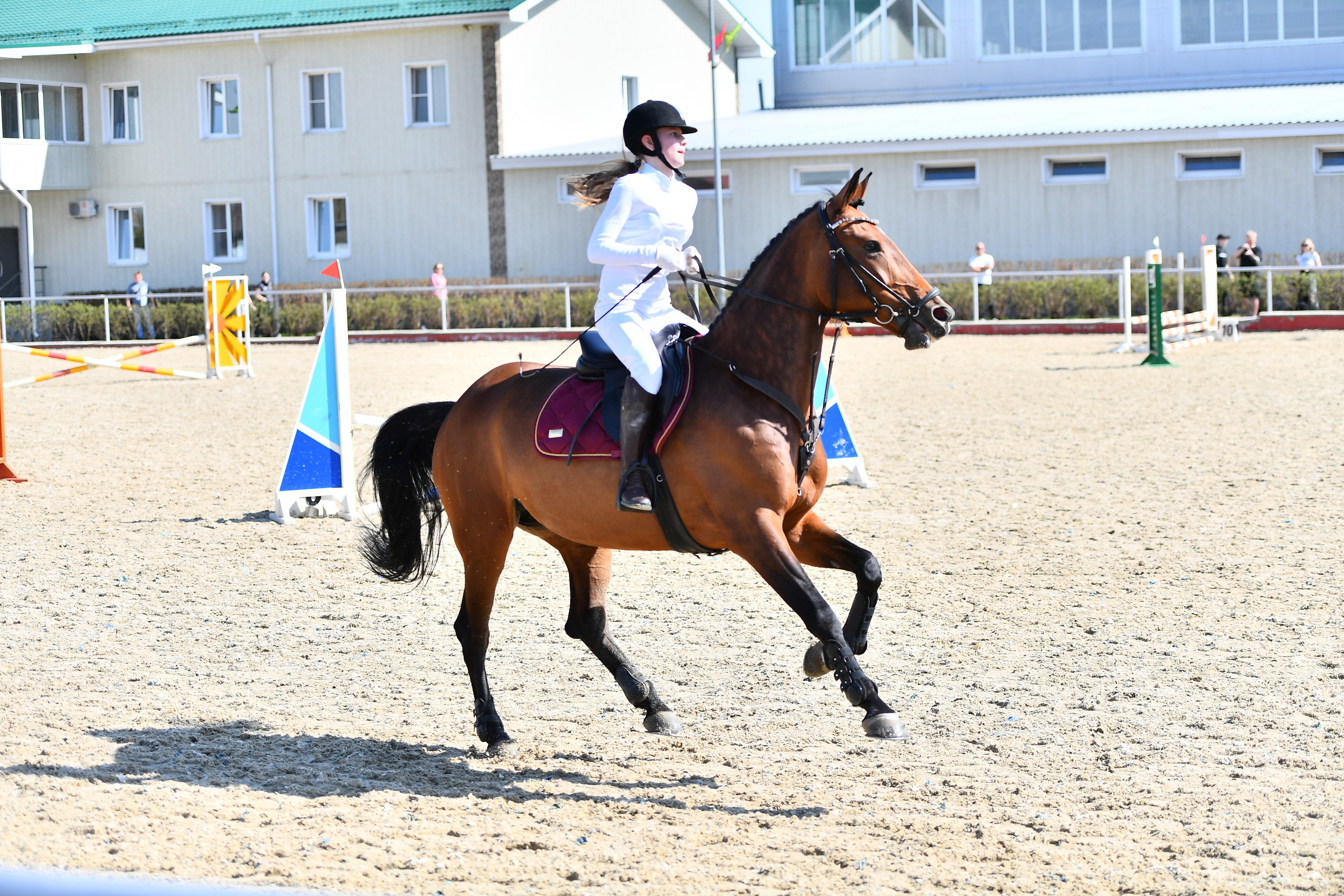 Весенний Кубок КСК Конкорд по конкуру. ТУРНИРНАЯ КОННАЯ ФОТОГРАФИЯ, Руднева Ольга и Евгений Адеев