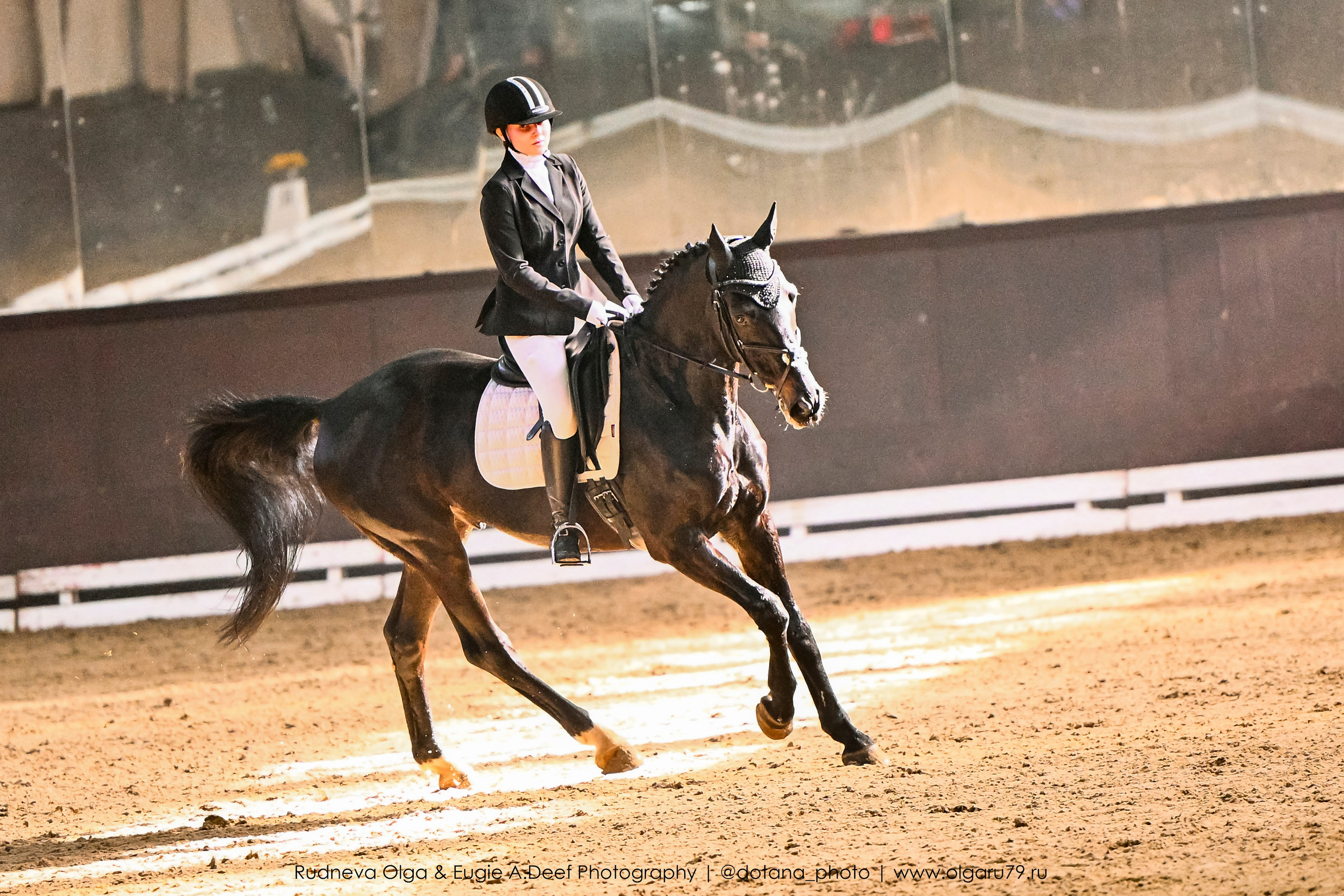 КСК Урожай. ТУРНИРНАЯ КОННАЯ ФОТОГРАФИЯ, Руднева Ольга и Евгений Адеев