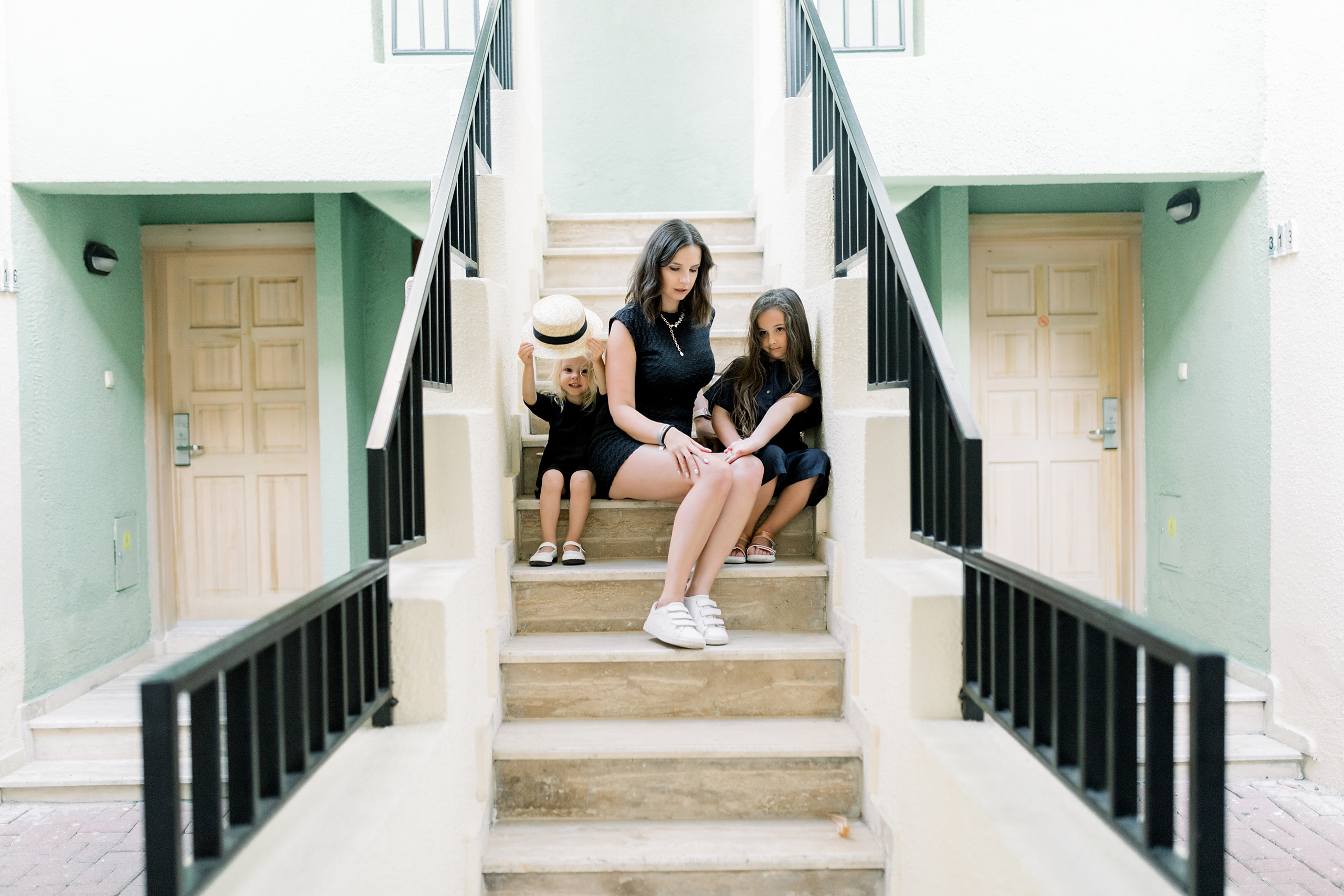 Фотосессия мамы и дочек. Лена Крутова. Фотограф в Москве