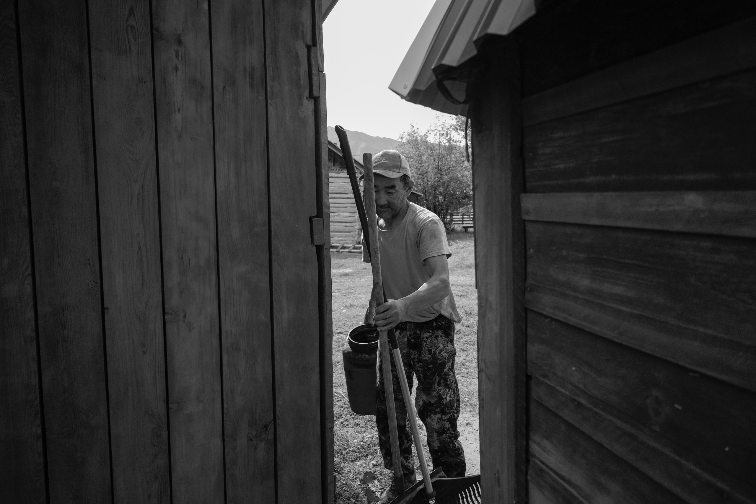 Быт местных в Алтайских сёлах. Povarov