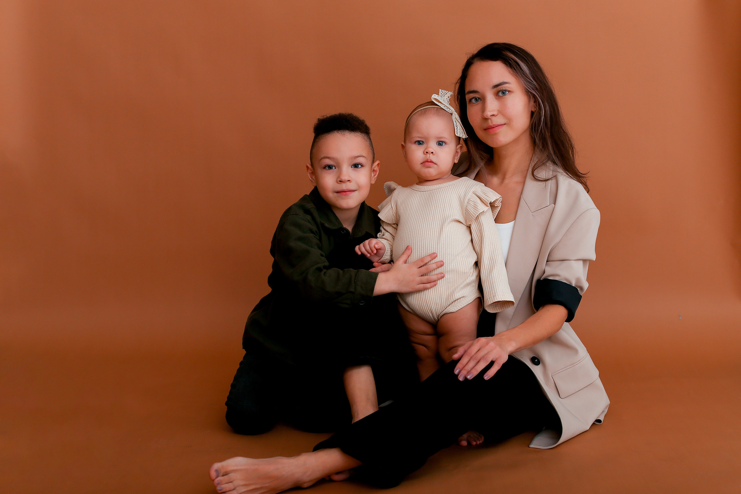 Семейная съёмка. Детская фотостудия в Санкт-Петербурге