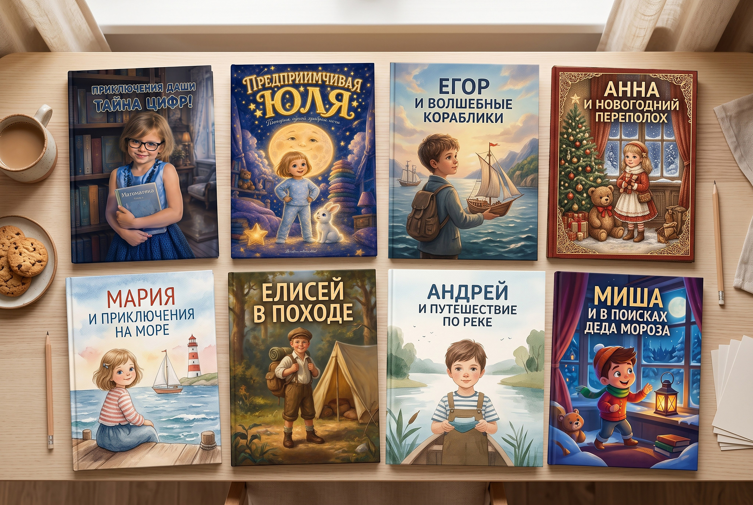 Именная книга-сказка о вашем ребенке по фото — Заказать фотокнигу