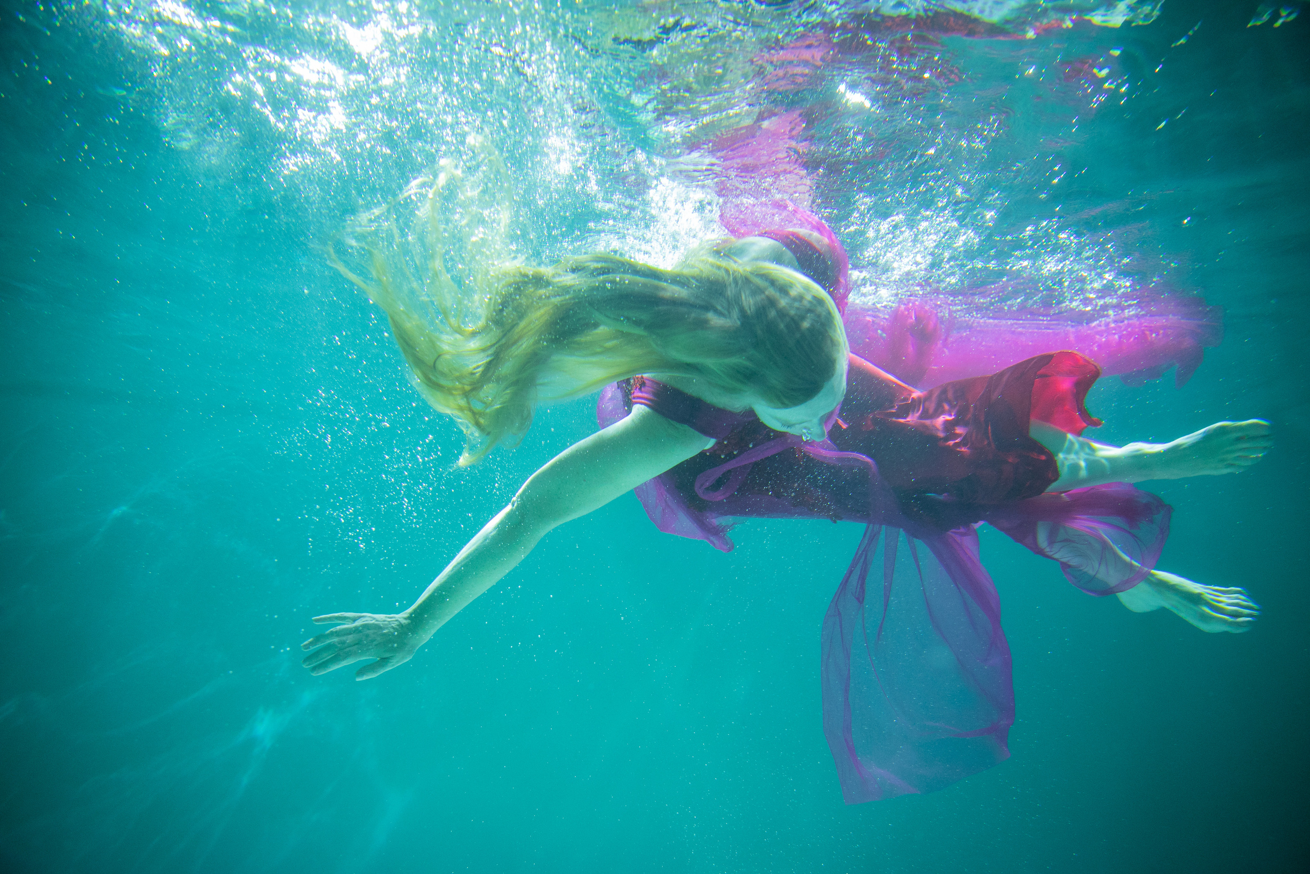 Mermaids. Visual artist, photographer Liana Darenskaya, Moscow