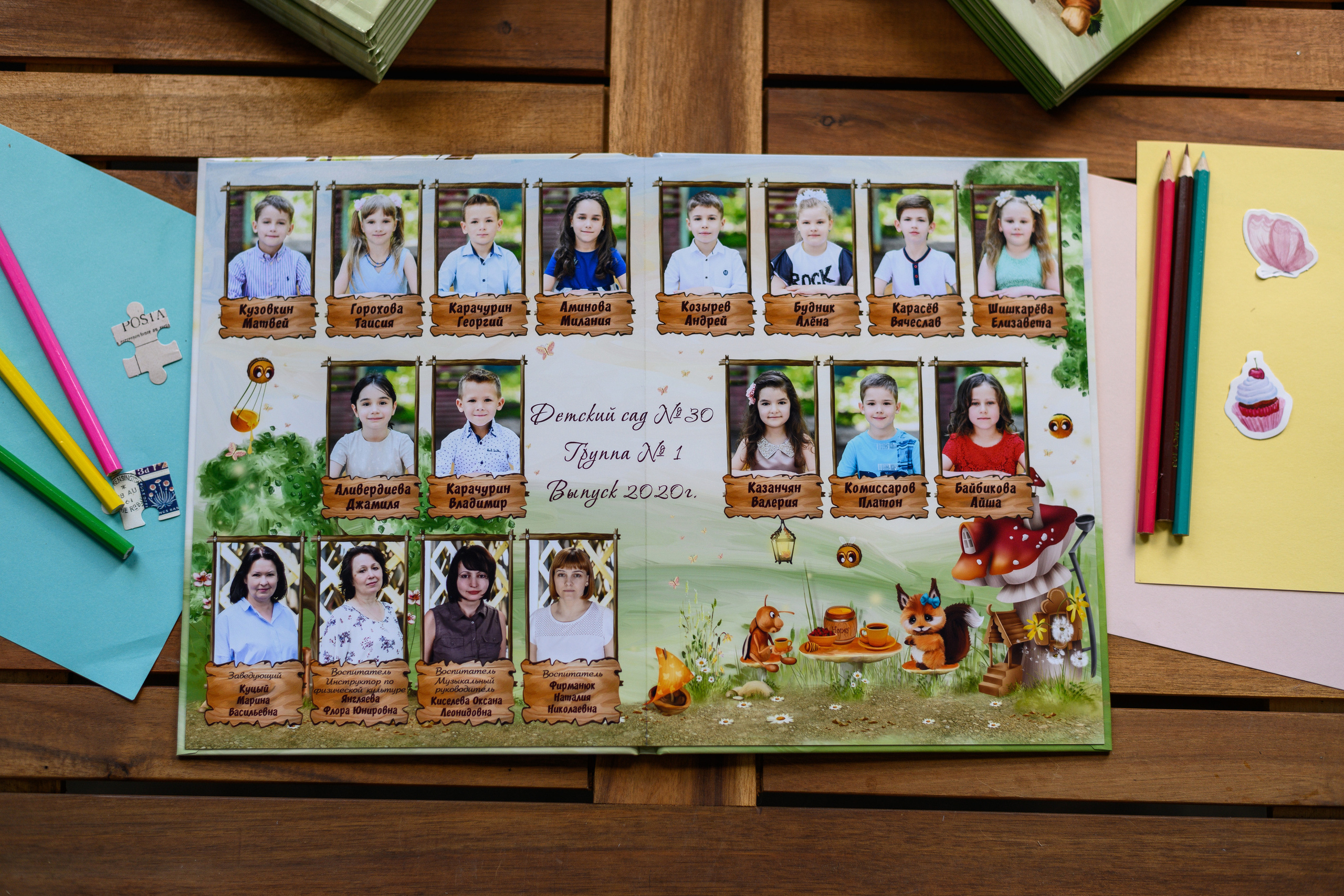 Детские сады. Выпускные альбомы в Подольске Москве и МО