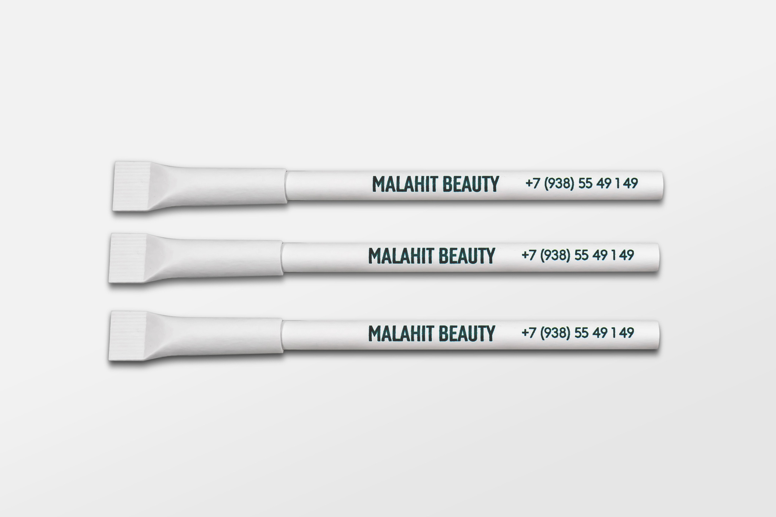 Корпоративный стиль для косметического дистрибьютера Malahit Beauty