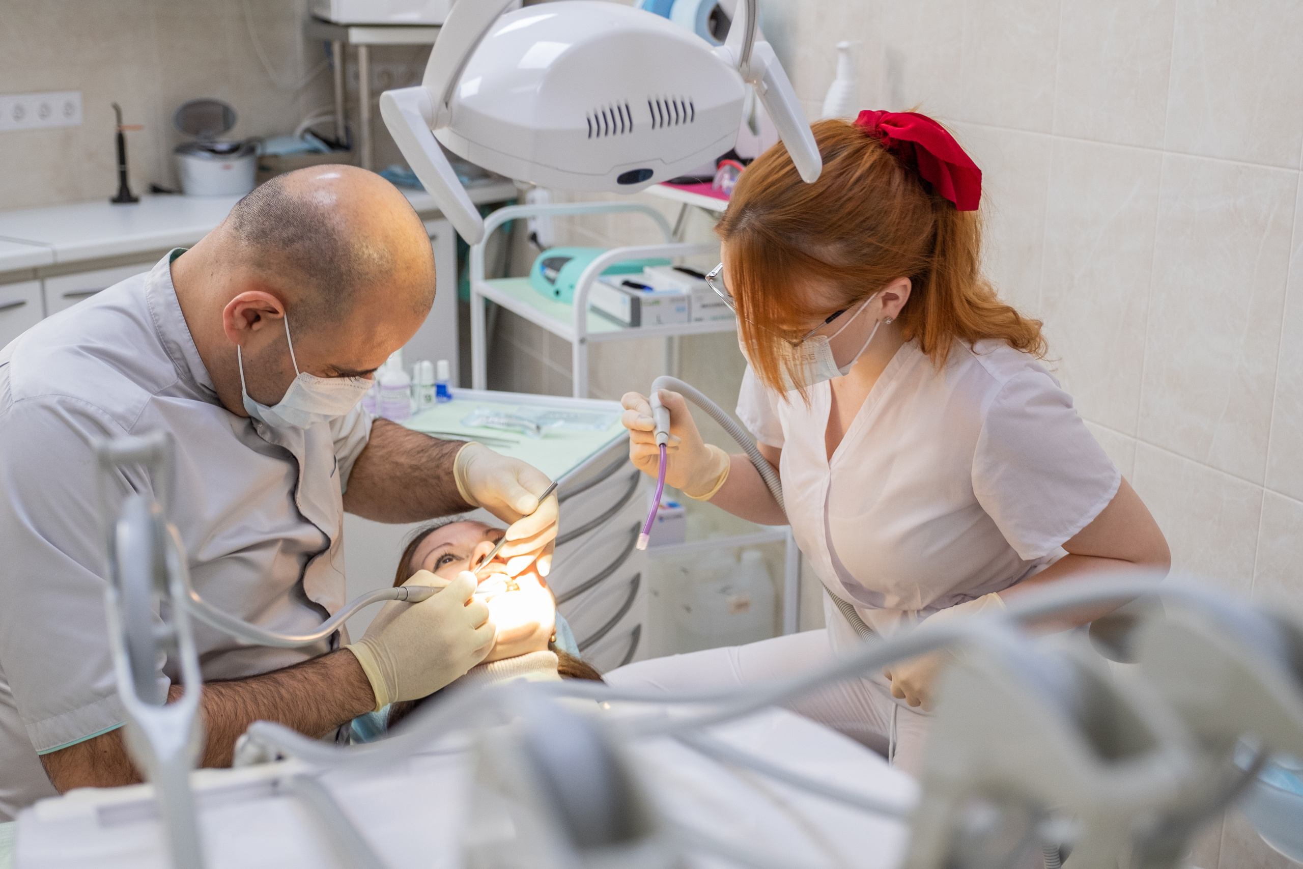 Контент фотосессия для стоматолигии в Санкт-Петербурге