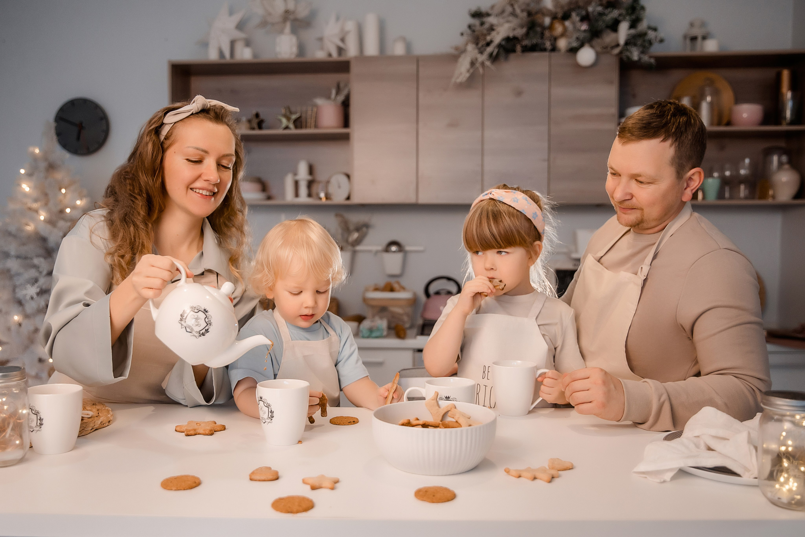 Новогодние фотосессии — фотостудии. Семейный и детский фотограф в Москве Вера Ускова
