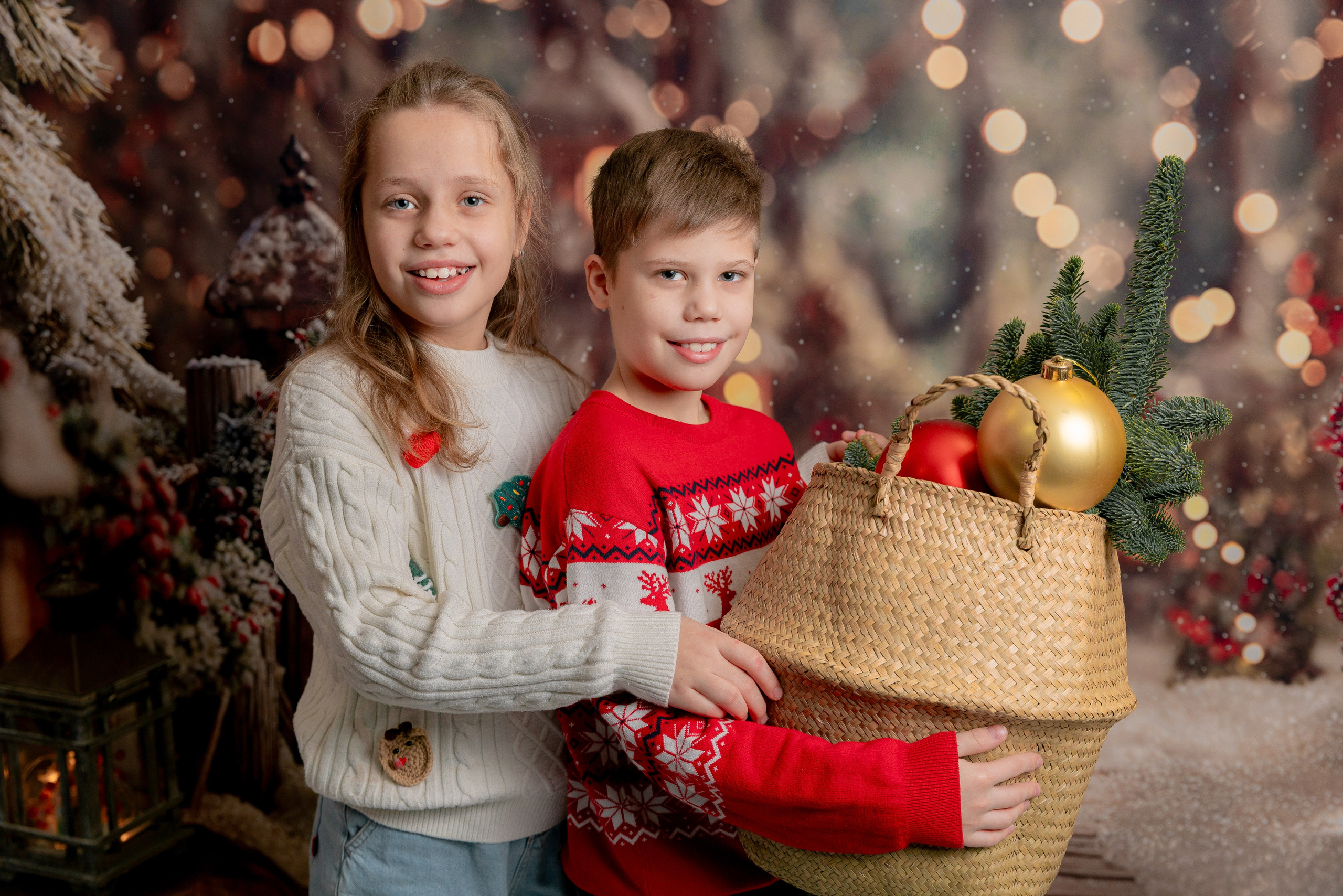 Новогодний фотопроект. Фотограф и режиссер Московко Екатерина