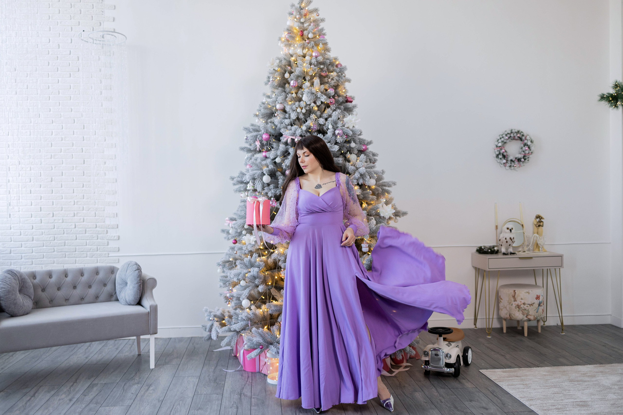 Новый год 2025-2026. Интерьерная фотостудия Background в Омске