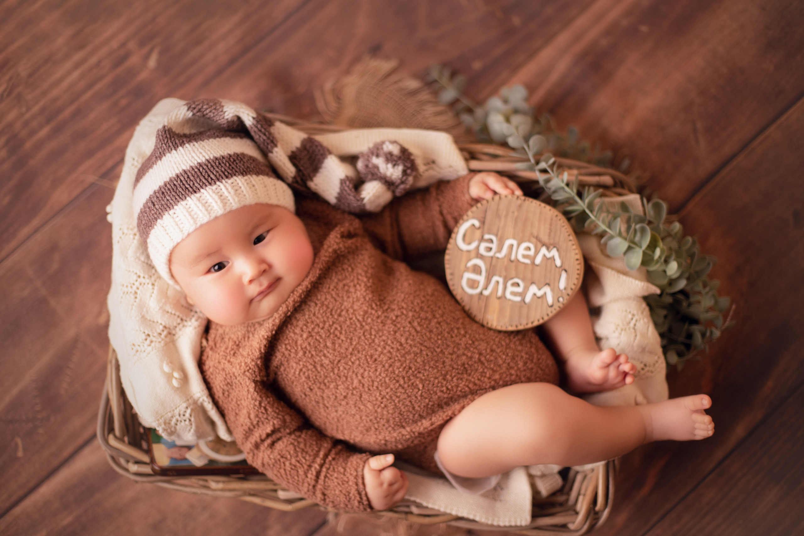 Фотосессия малышей от 3 месяцев до года