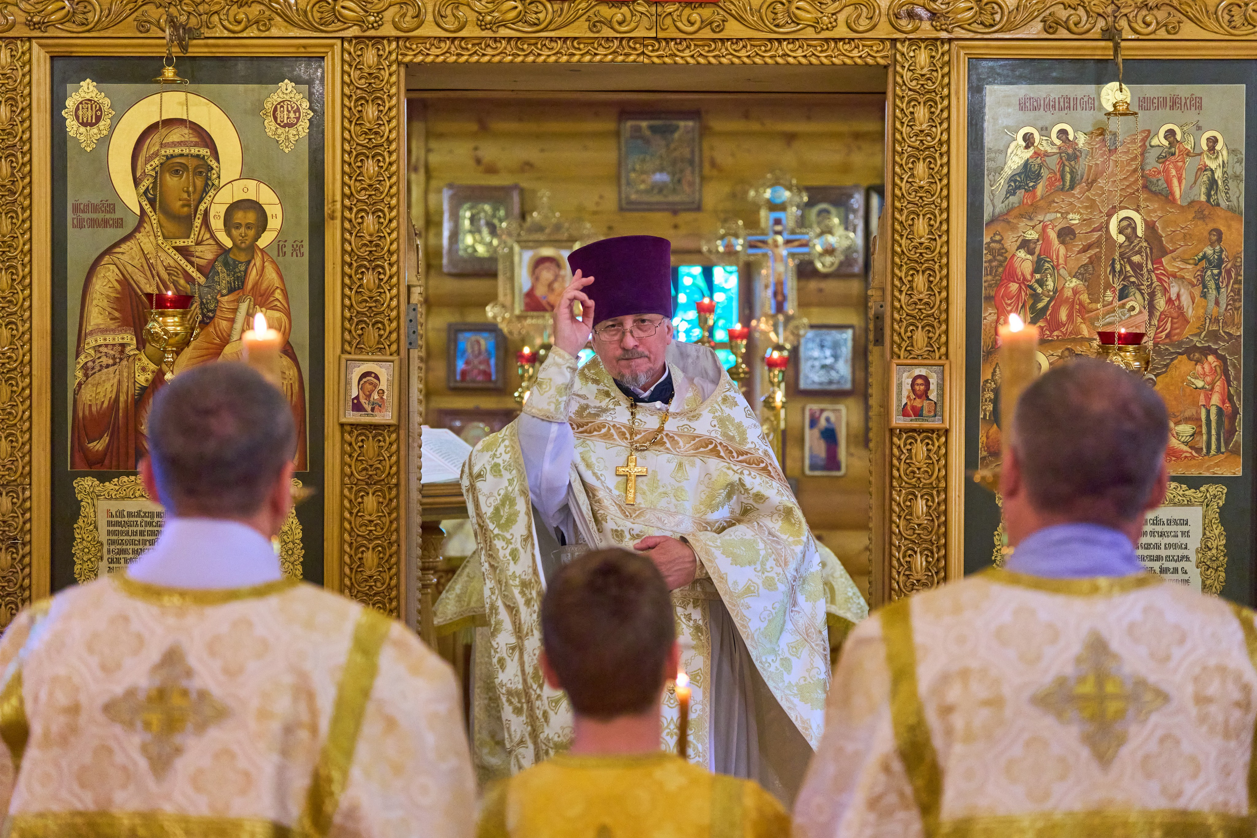 Фотограф на крещение в Чехове