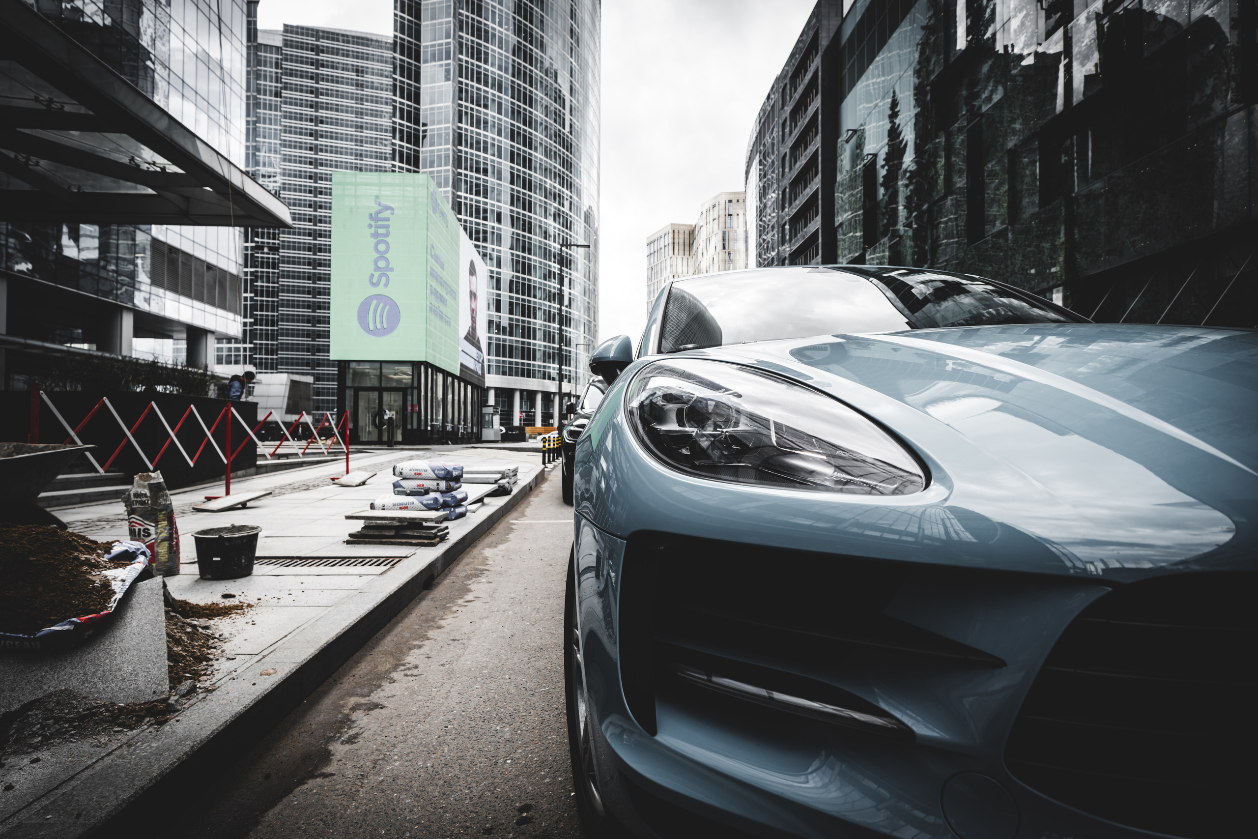 Porsche в Москва-Сити