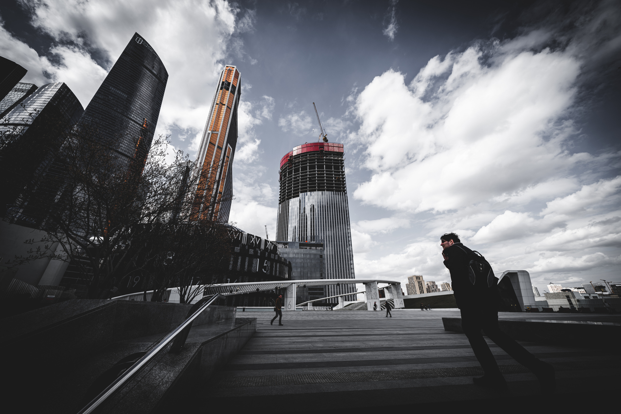 Небоскребы в Москва-Сити