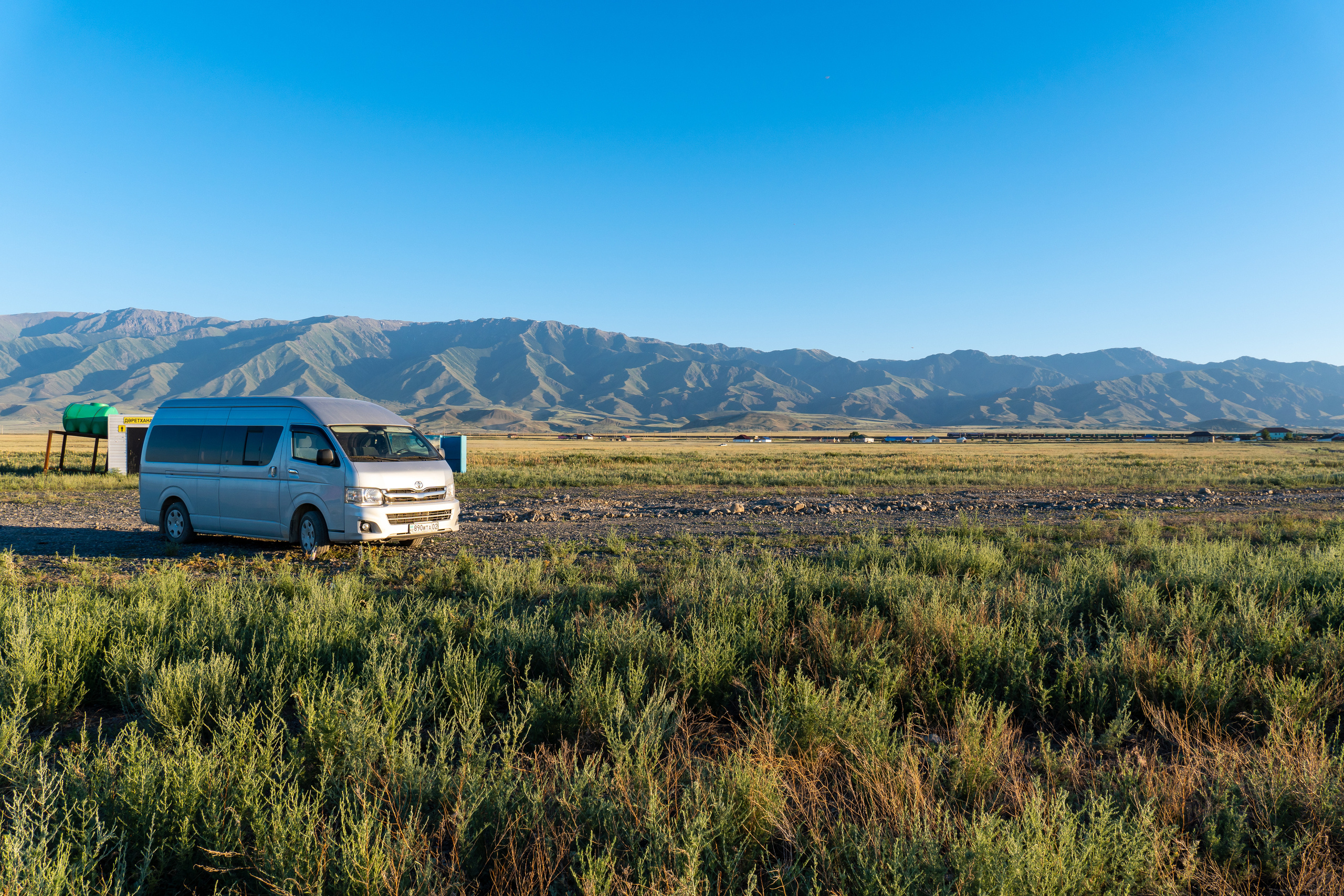Озеро Алаколь в Казахстане