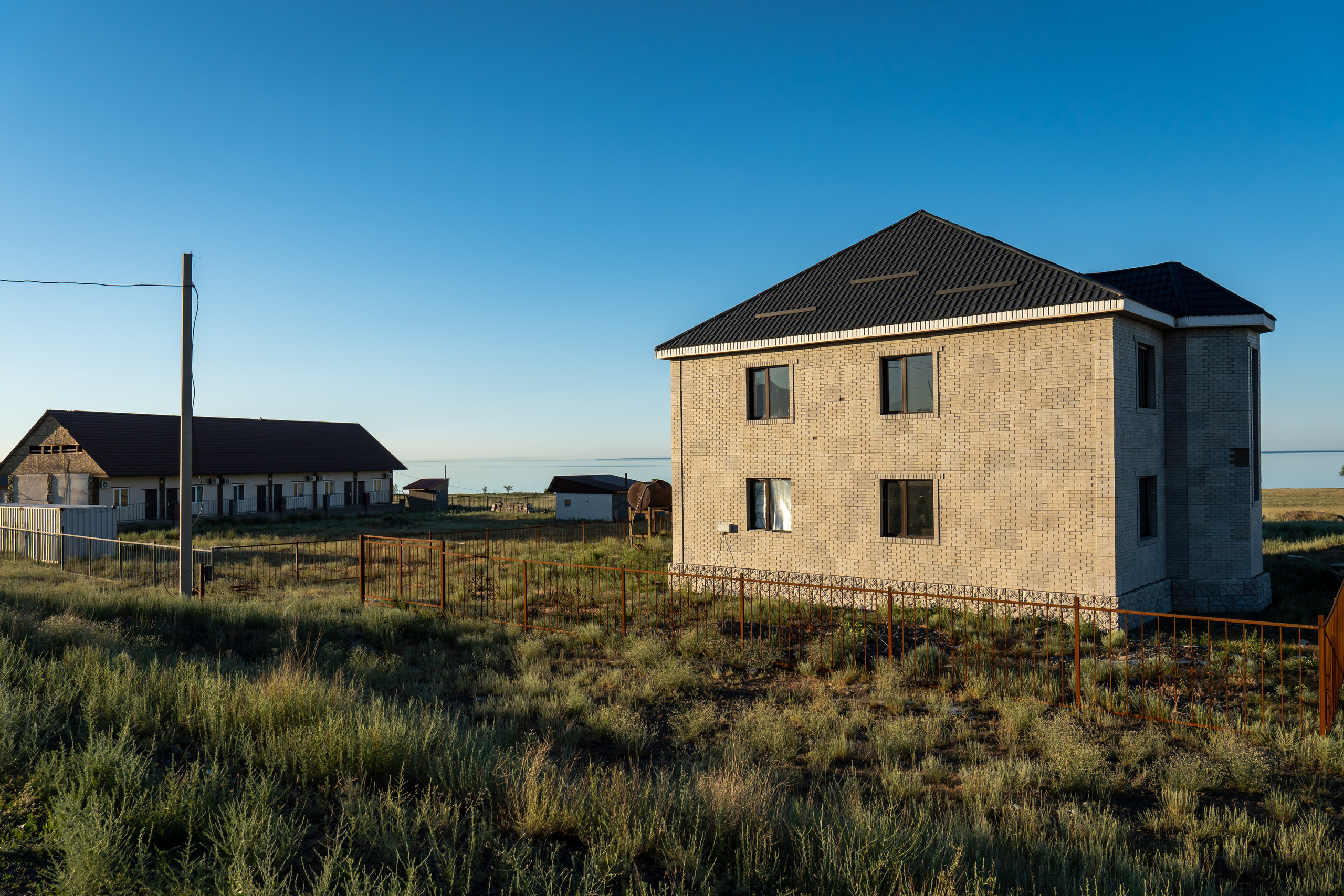 Озеро Алаколь в Казахстане