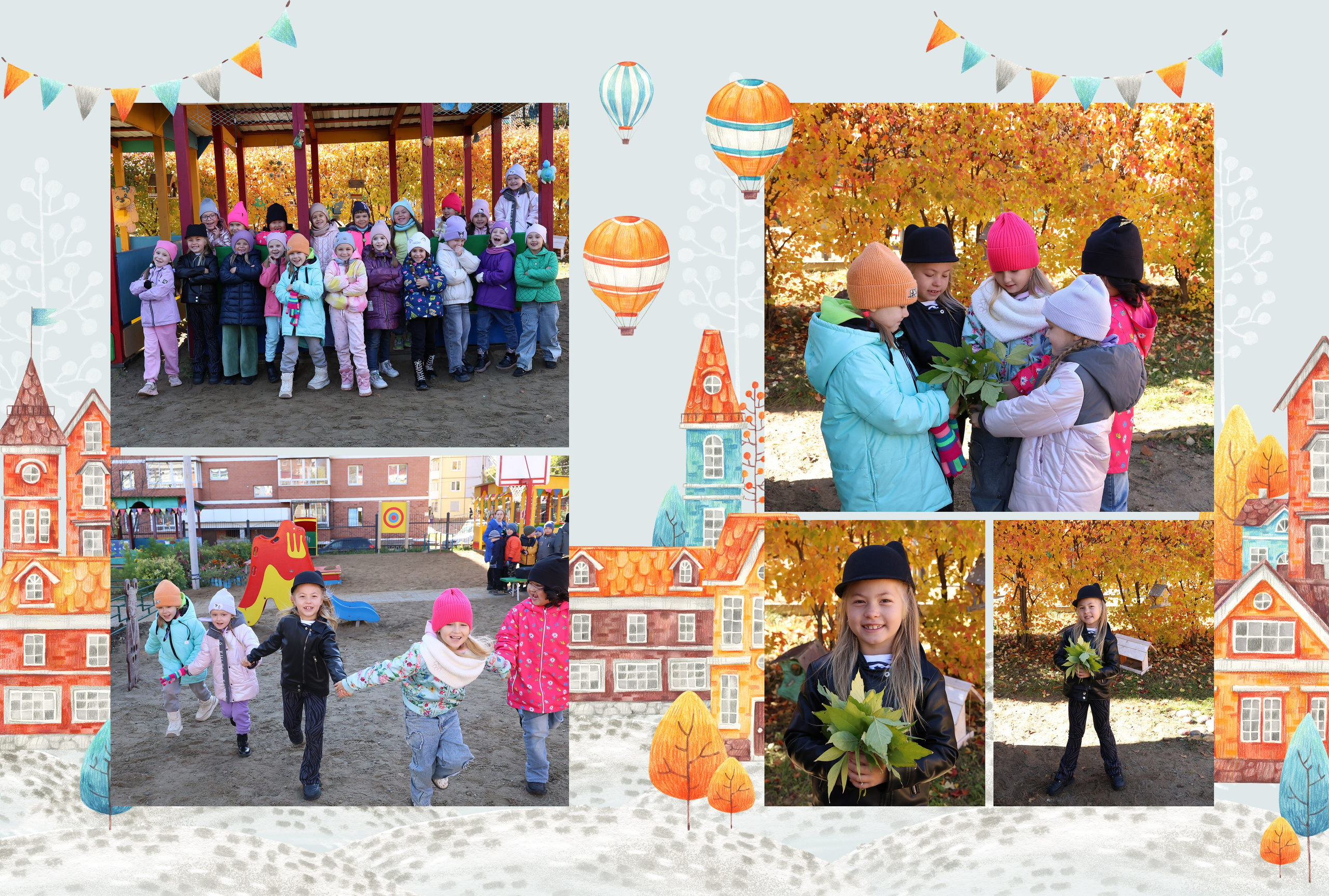 Фотокнига на 5 разворотов для Детского Сада. Выпускные альбомы для школьников и для детского сада в Иркутске