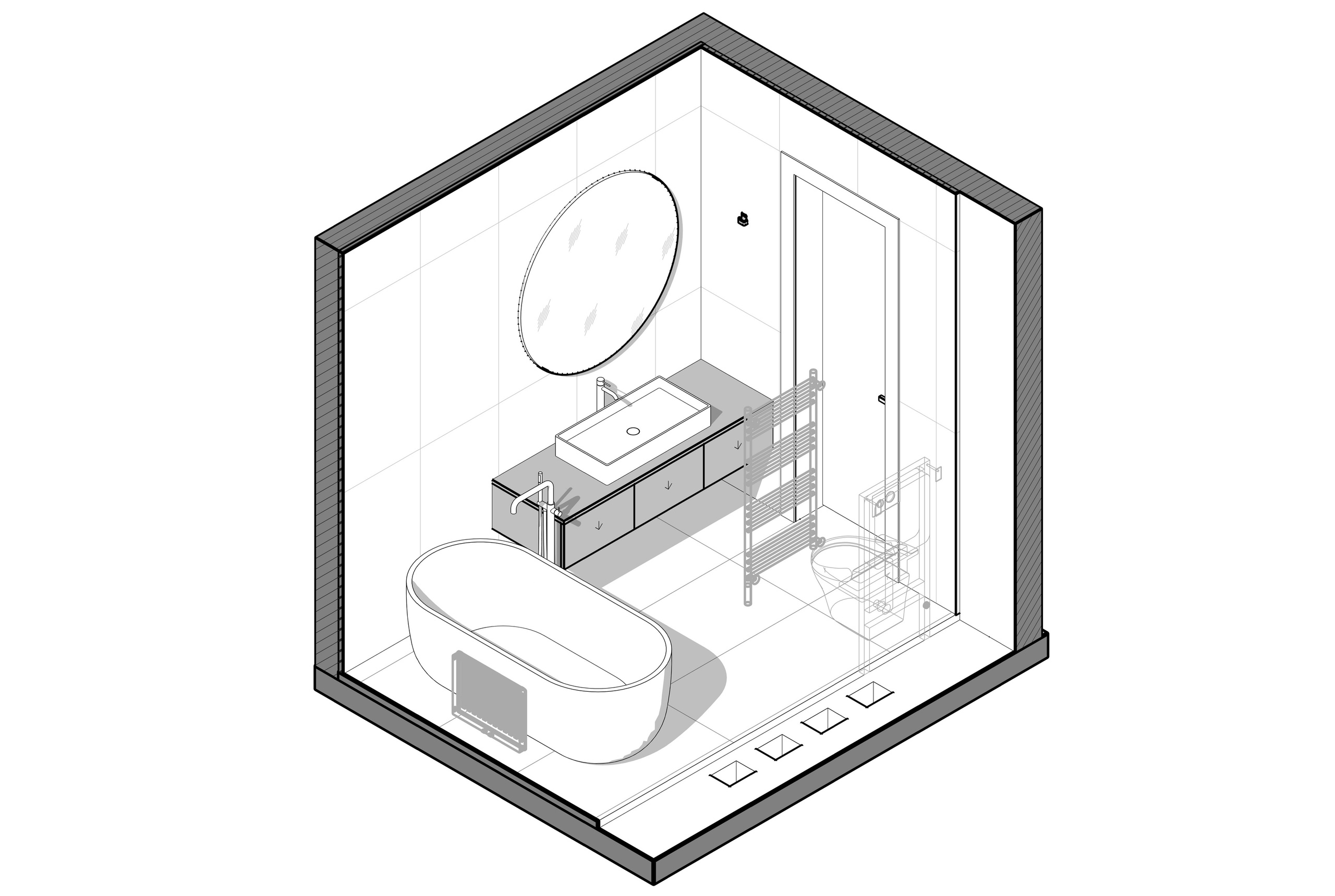 Таунхаус Лазо 69. Архитектурно-дизайнерское бюро ROOMS