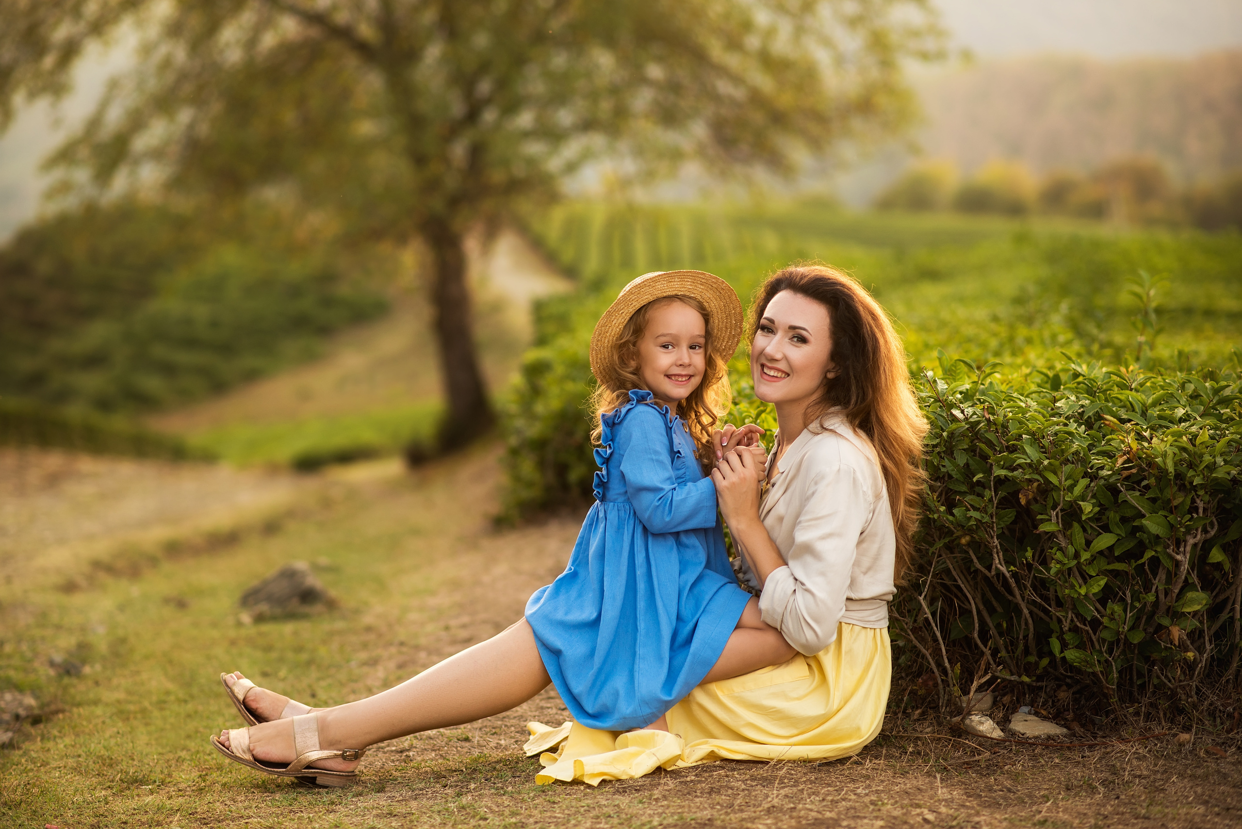 Семейная летняя фотосессия. 