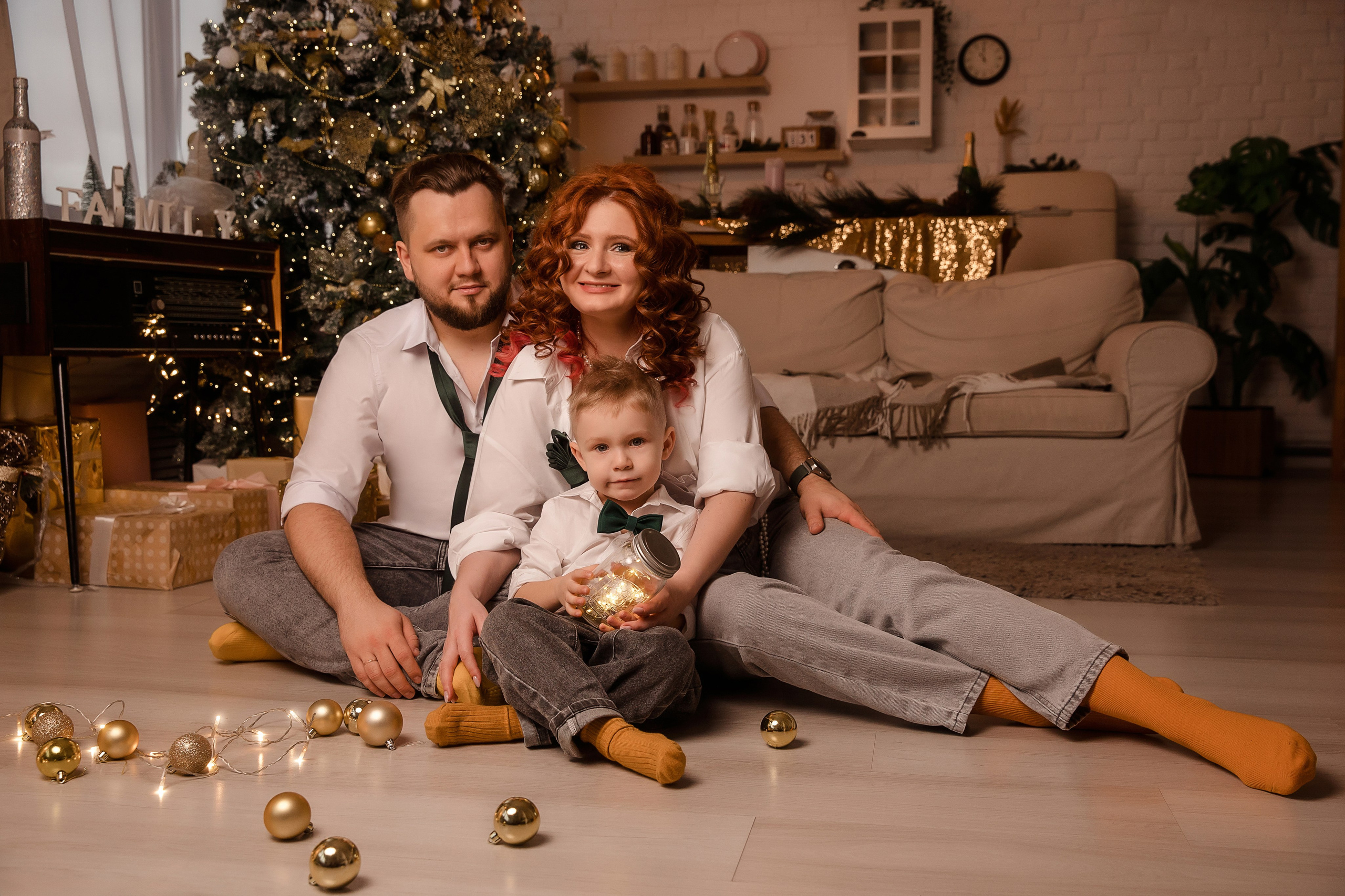 Новогодние фотосессии — фотостудии. Семейный и детский фотограф в Москве Вера Ускова