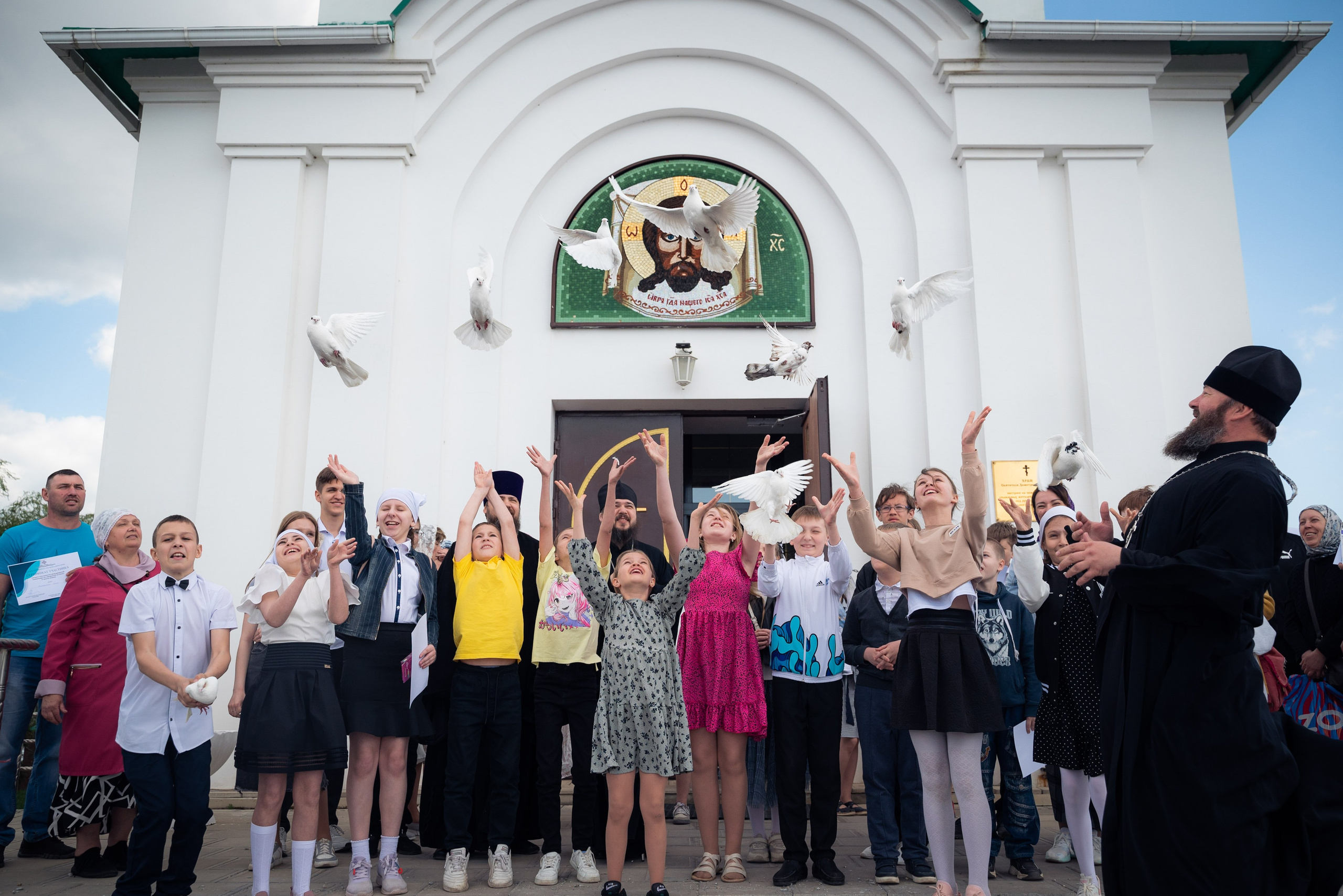 СЪЕМКИ — 2024. Антон и Татьяна Денисенко — В храме