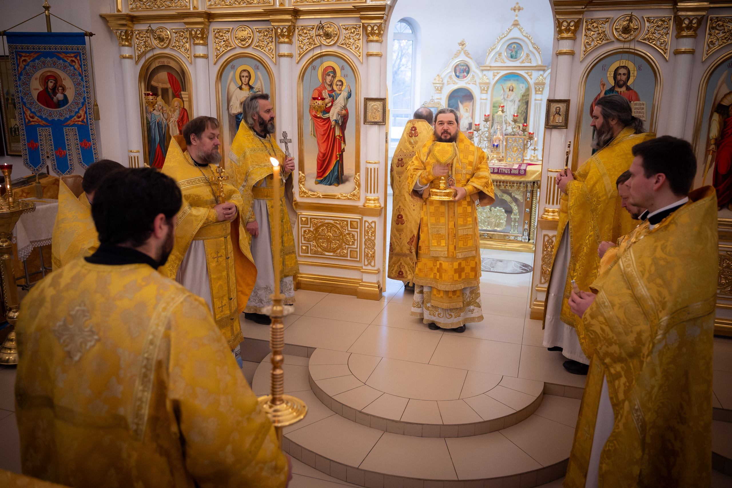 СЪЕМКИ — 2024. Антон и Татьяна Денисенко — В храме