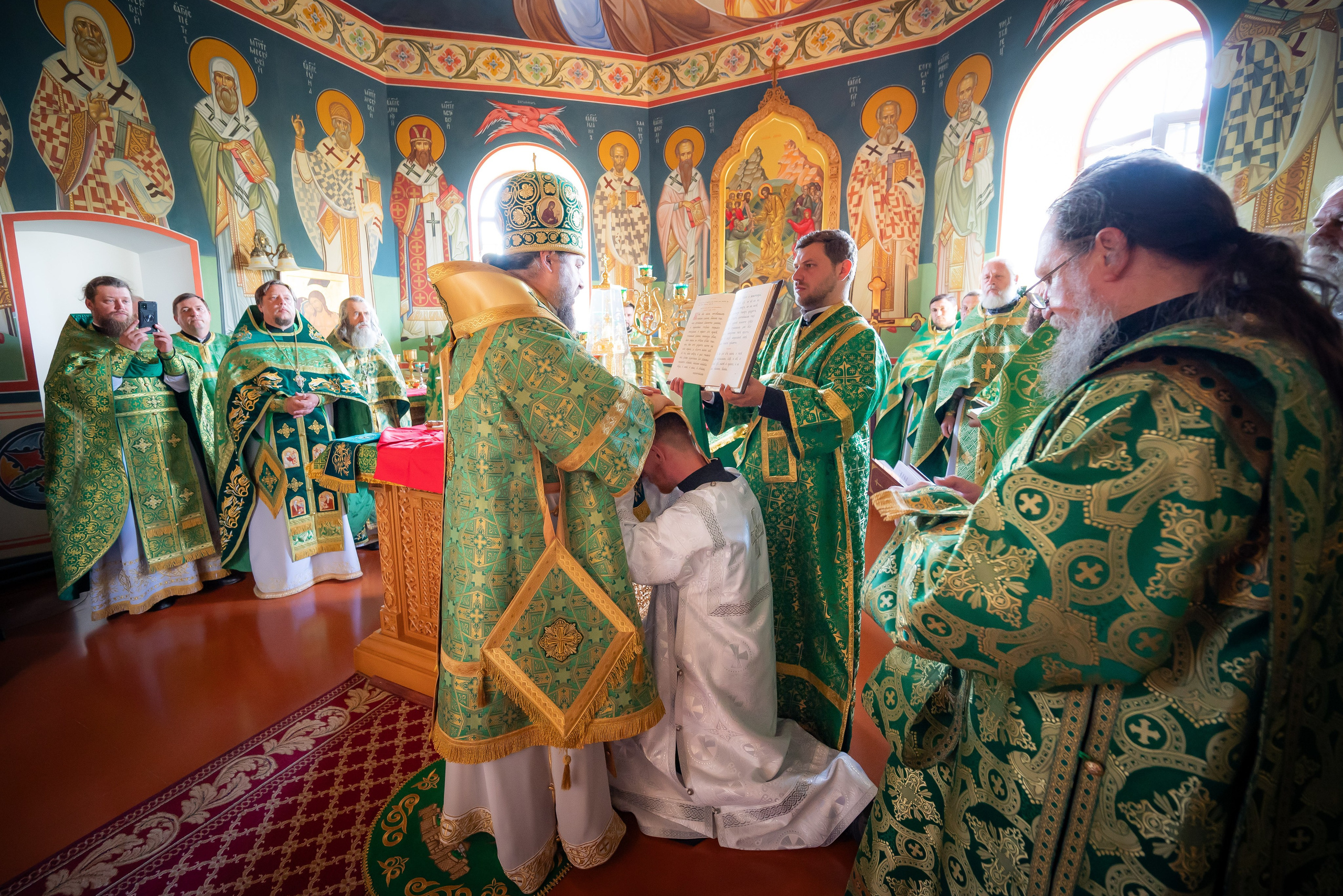 СЪЕМКИ — 2024. Антон и Татьяна Денисенко — В храме