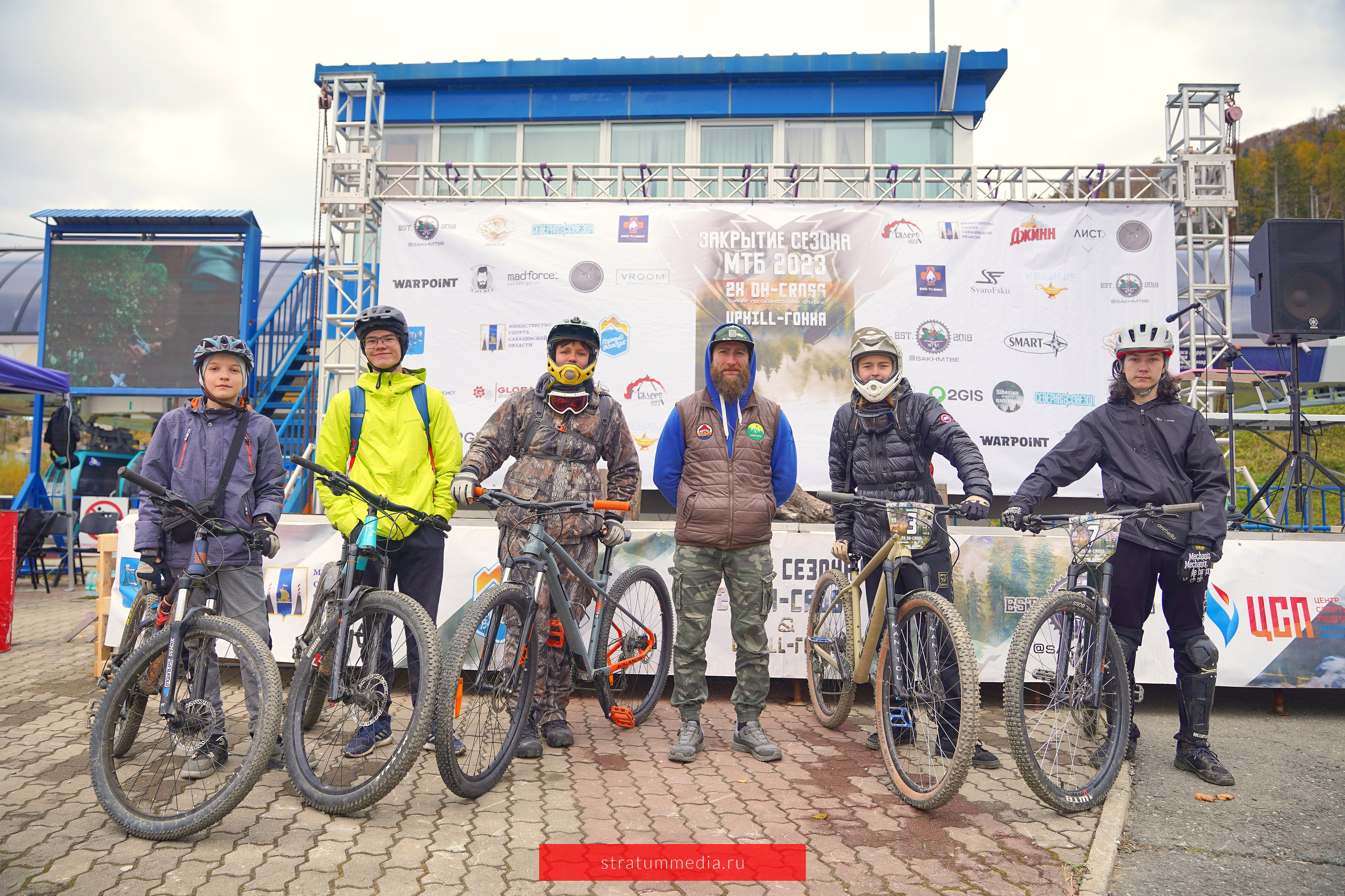 Закрытие Сезона Sakh MTBE — Скоростной Велоспуск 2023. Stratum Media — Фото-Видео Съемки