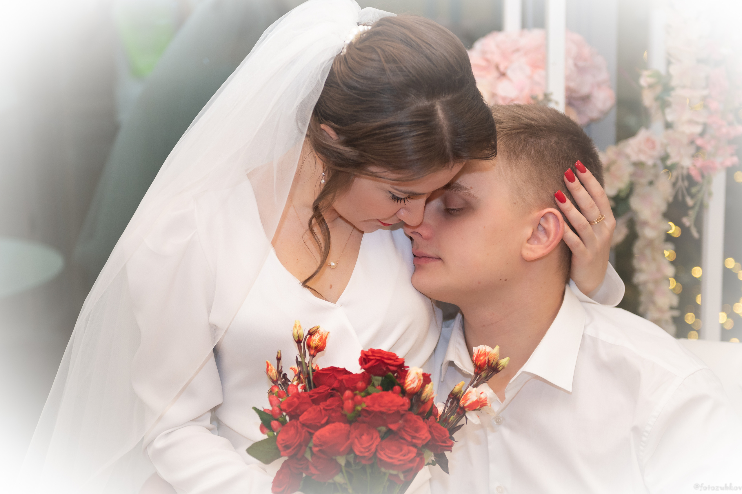 Нежность молодожен 