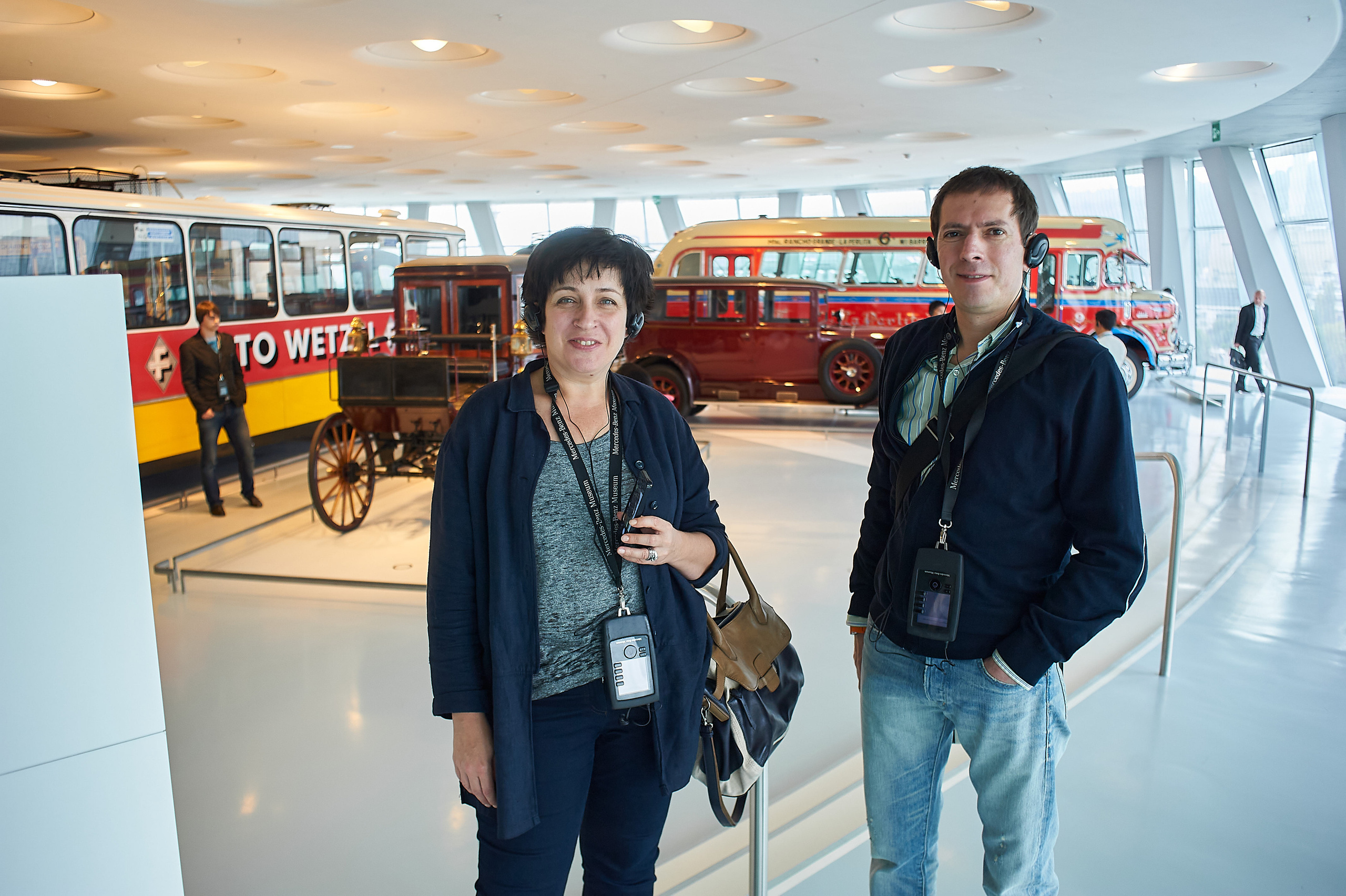 Корпоратив DiHouse, поездка в музей Mercedes-Benz. Reportage event photographer in Moscow Alexander Gladkiy