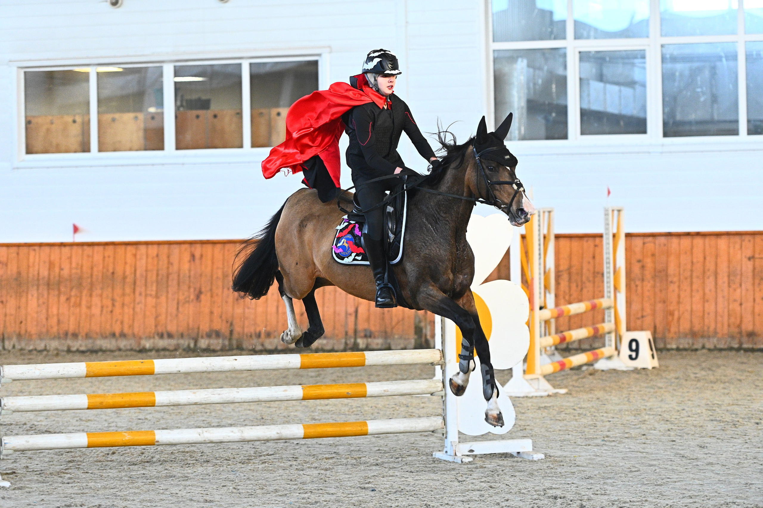 2024-12-21_Новогодний костюмированный конкур в КСК «Конкорд». ТУРНИРНАЯ КОННАЯ ФОТОГРАФИЯ, Руднева Ольга и Евгений Адеев