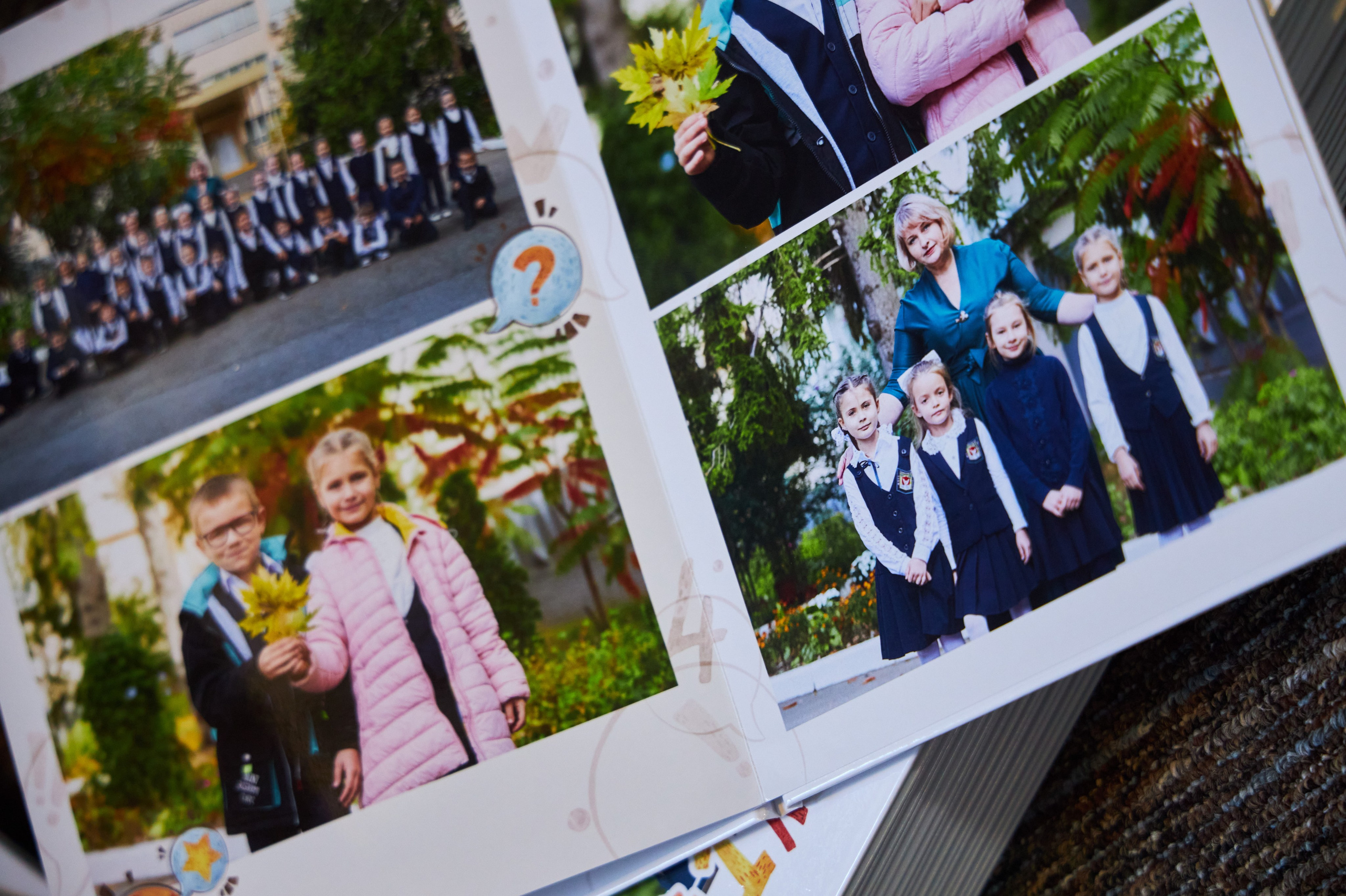 Альбомы для начальной школы. Фотосъёмка и фотоальбомы от Зара Фото