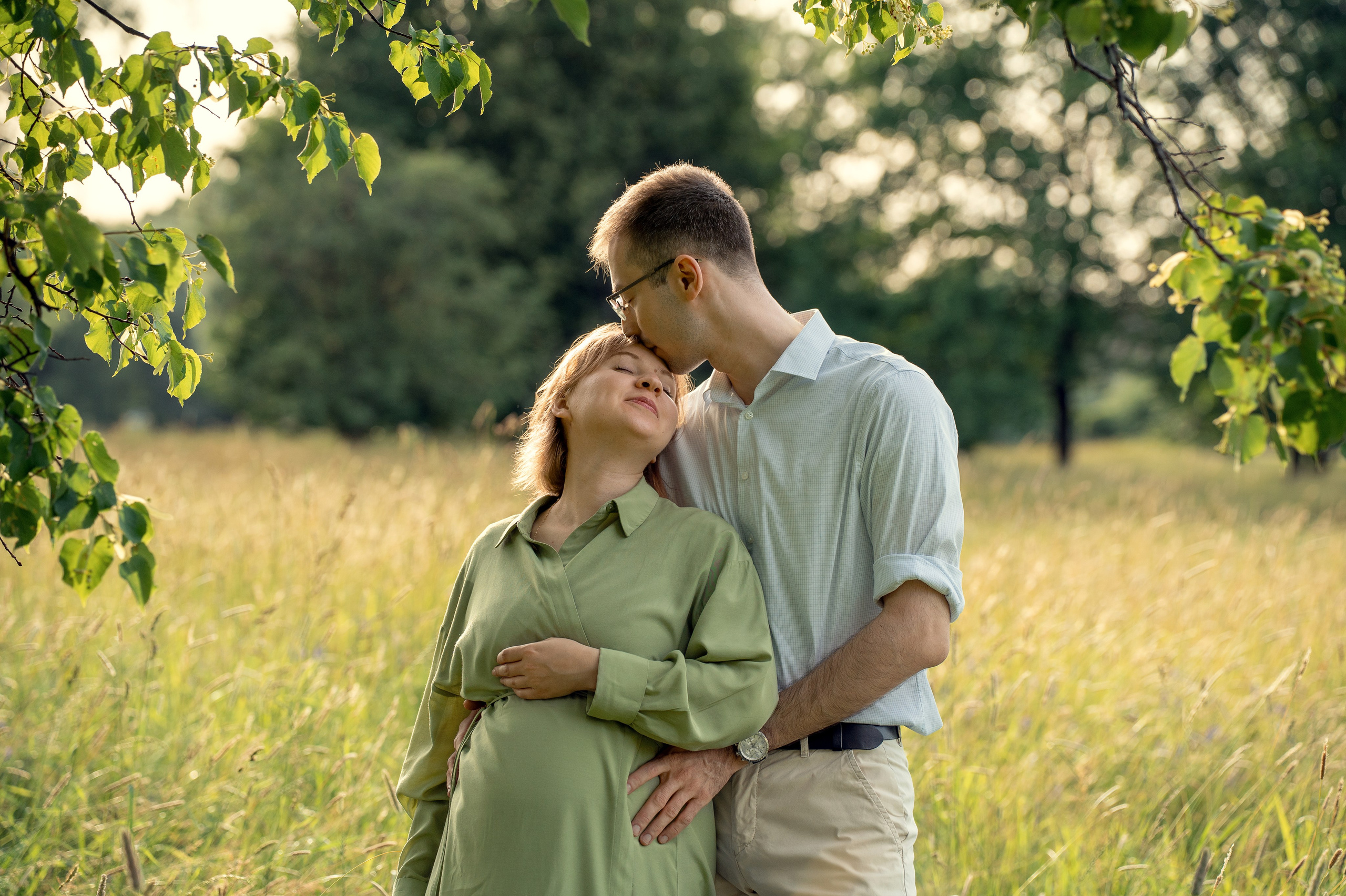 Фотосессия беременных и пар в ожидании ребенка. Нежные и романтические снимки.