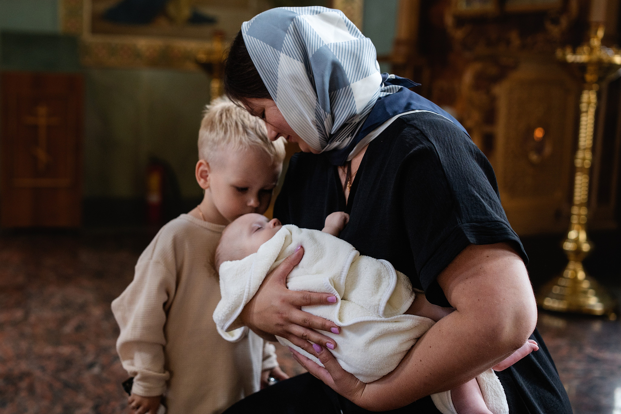 Нежные семейные фотографии с новорожденным — фотостудия Нижний Новгород