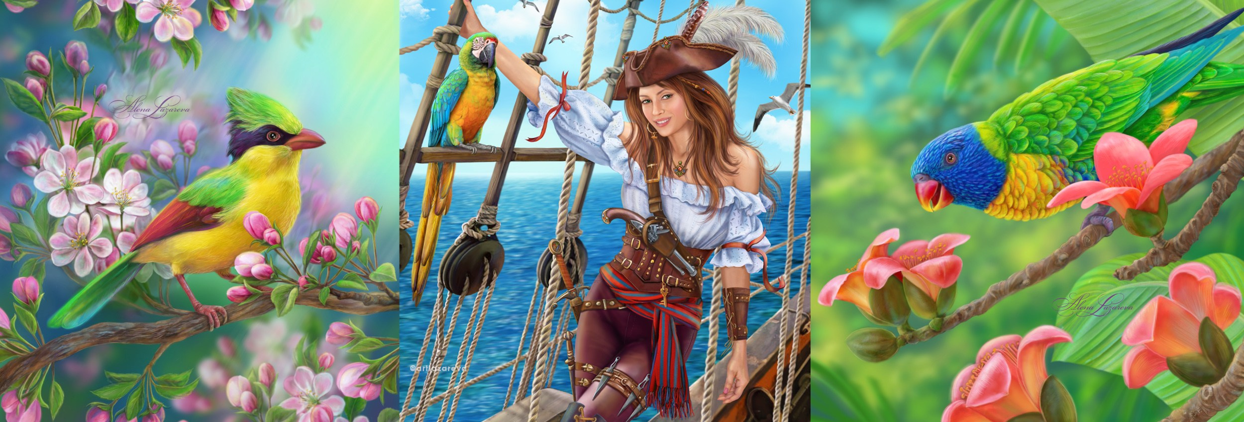 LISENSING AND COPYRIGHT. Alena Lazareva artist & pattern design