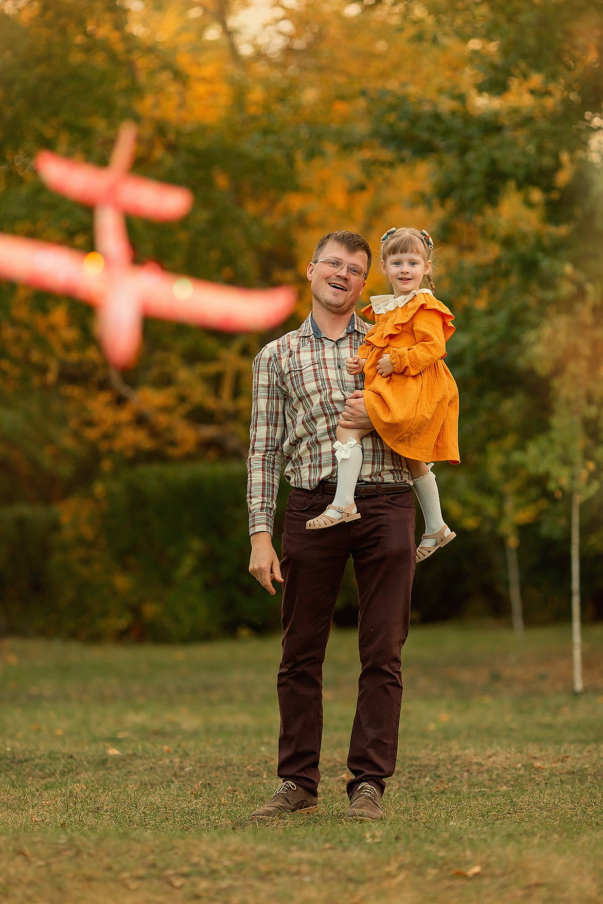 Осенняя фотосессия в парке УРУГПС. Детский и семейный фотограф в Екатеринбурге